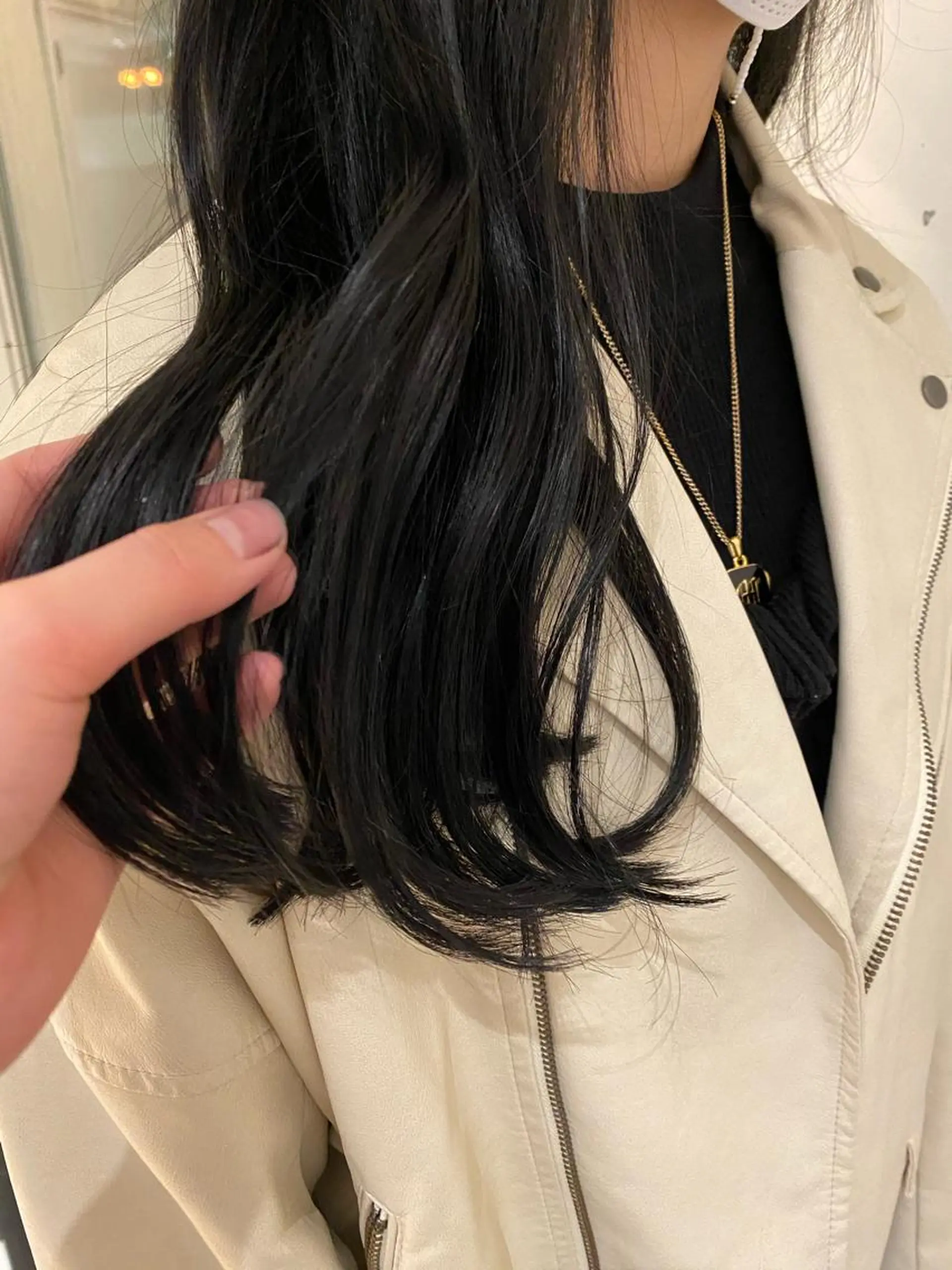 ロング カラー ヘアカラー トリートメント ヘアセット ナチュラル/韓国💎 haruka 💎のヘアスタイル