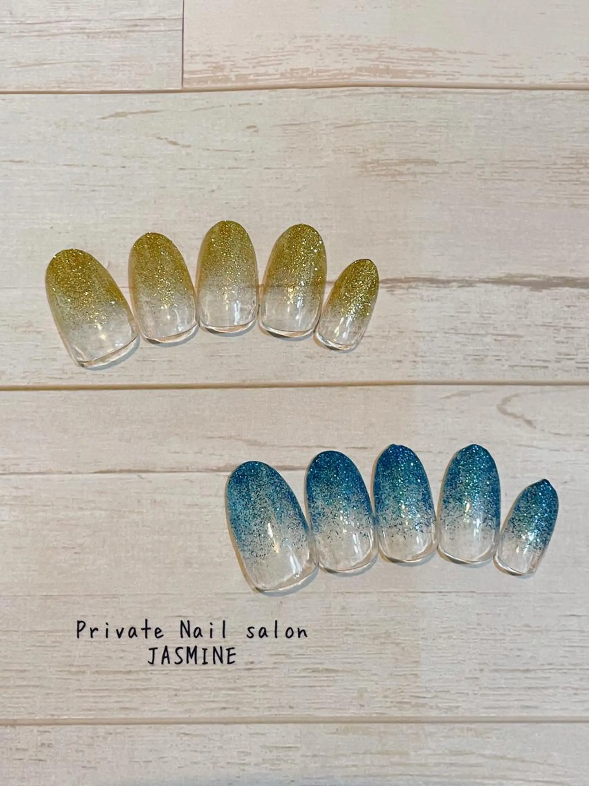 ネイル ラメ(グリッター) ラメグラデーション Nail salon JASMINEのネイルデザイン