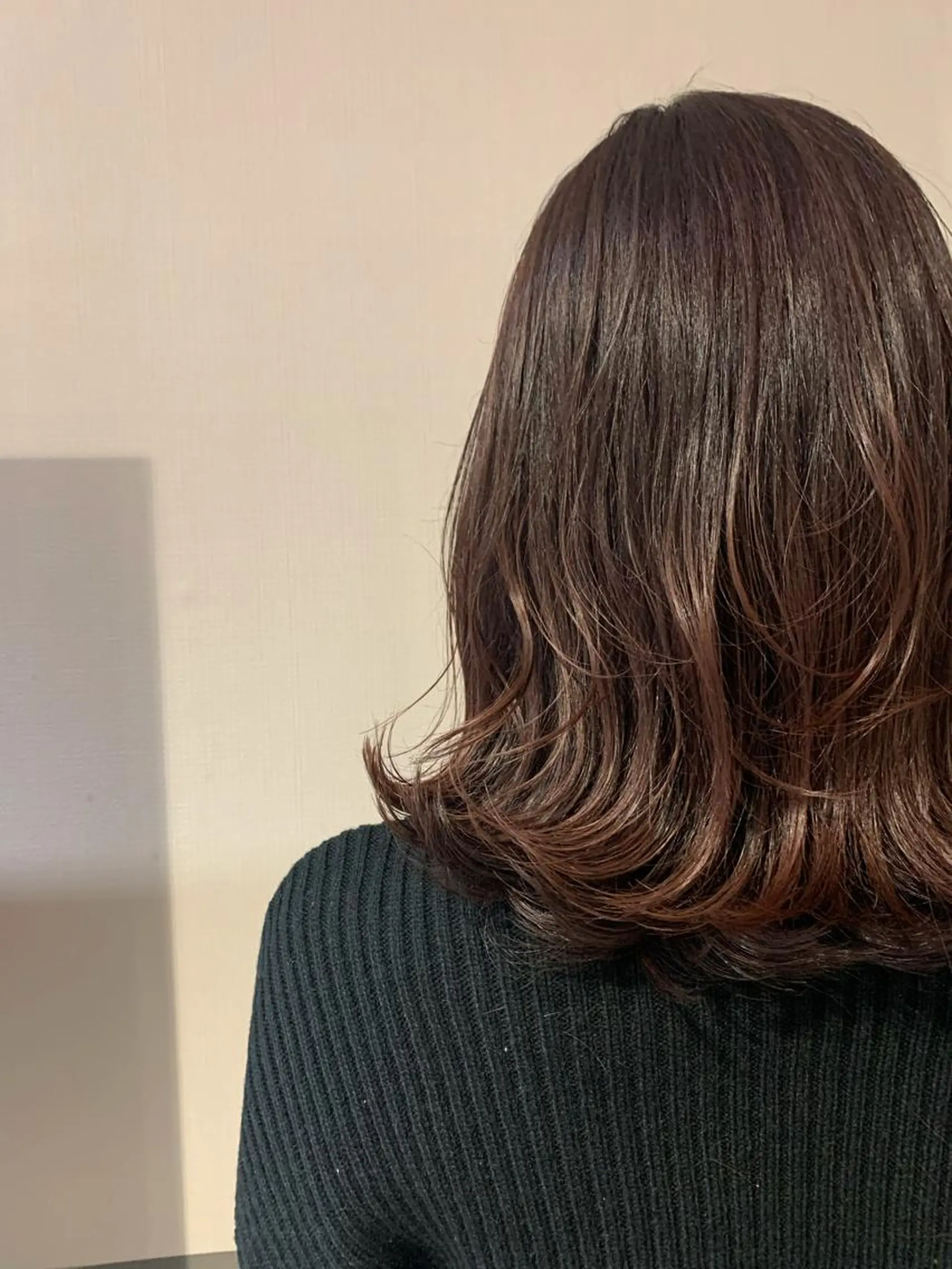 ミディアム カラー イルミナカラー Eleanor 立川北口のヘアスタイル