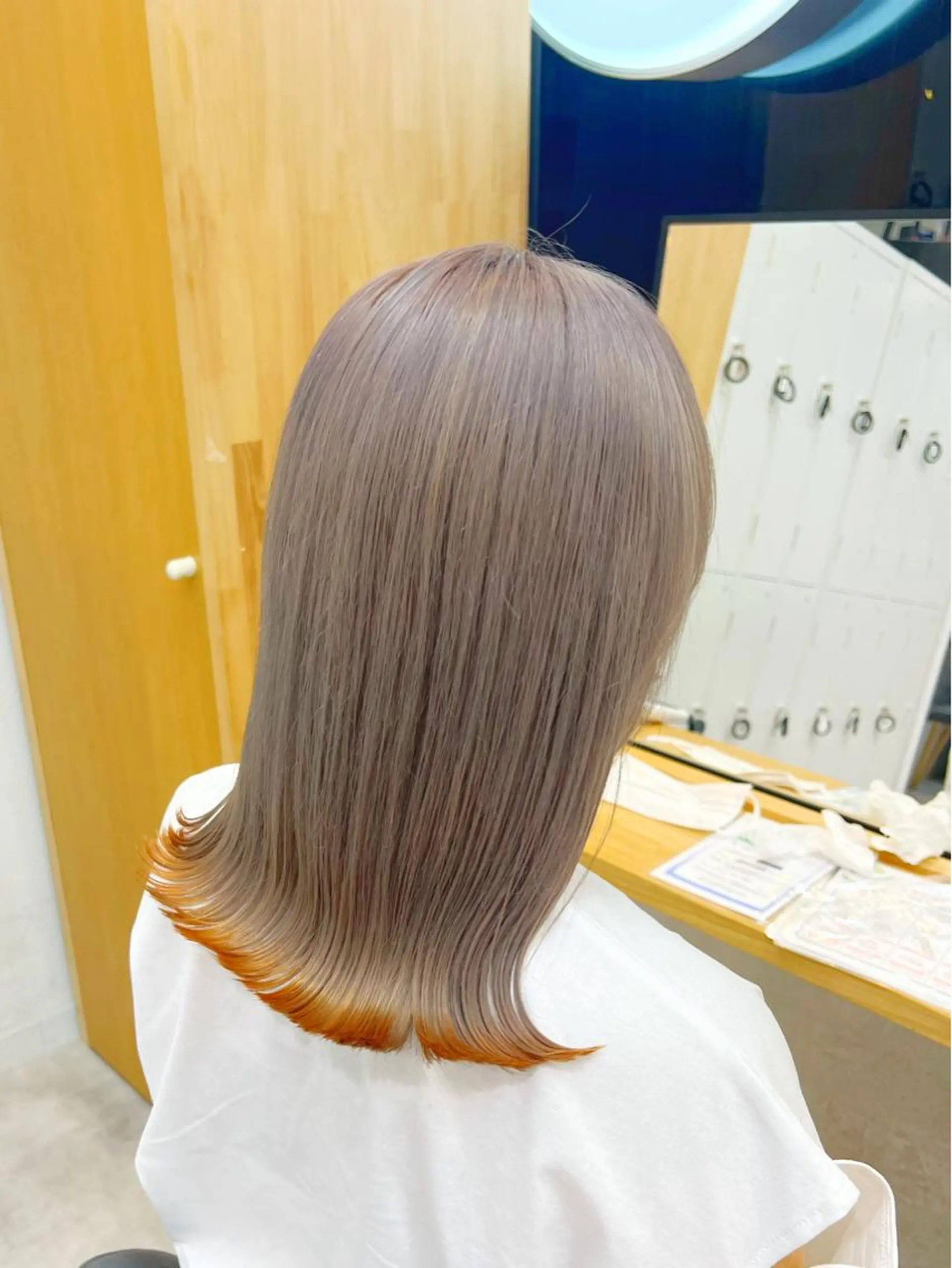 ミディアム カラー Stir Maison 大宮所属・ryuma/ボブ /透明感カラーのヘアスタイル