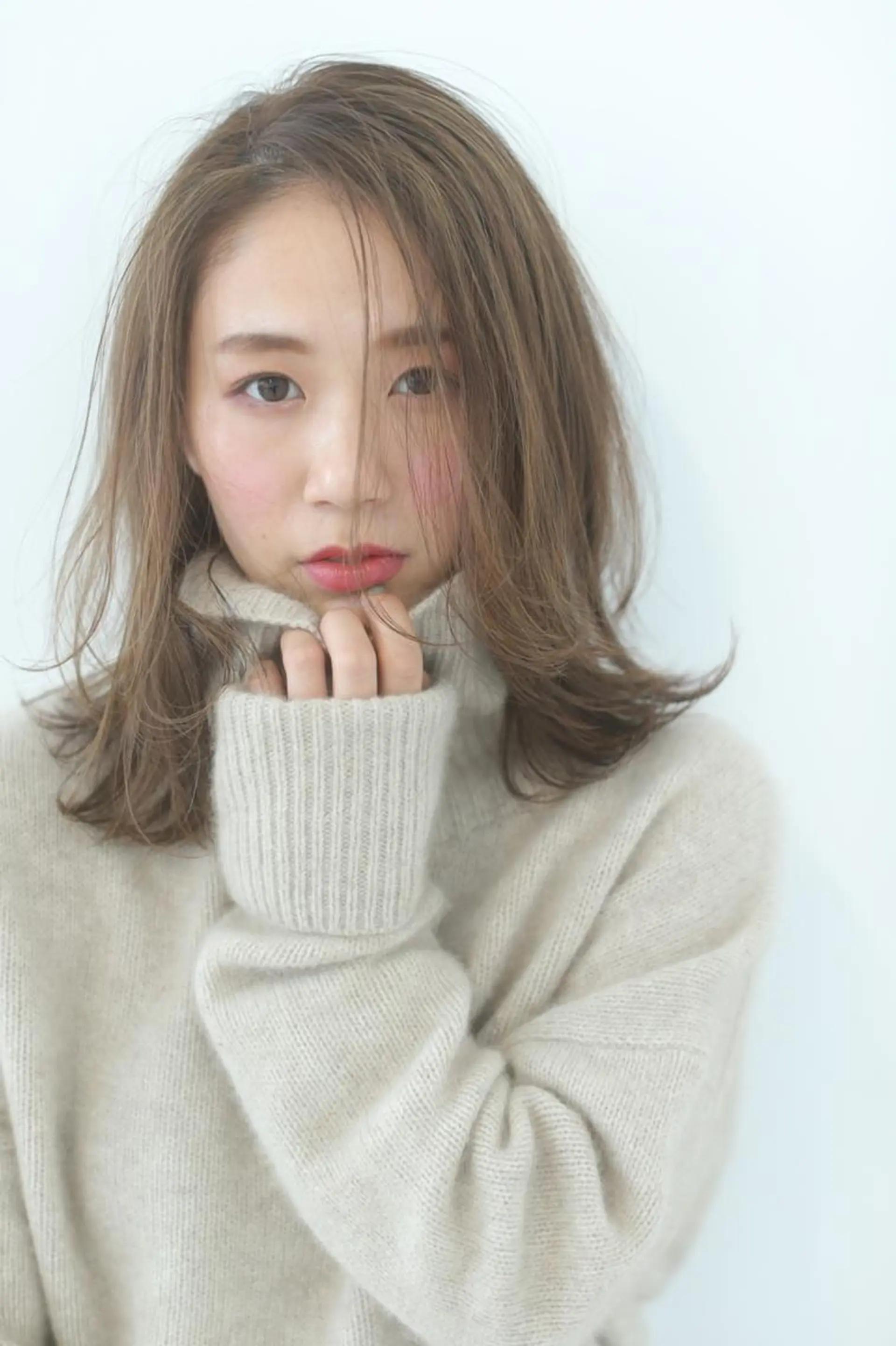 ミディアム 美髪形成!色素改善! 秋田 和輝のヘアスタイル