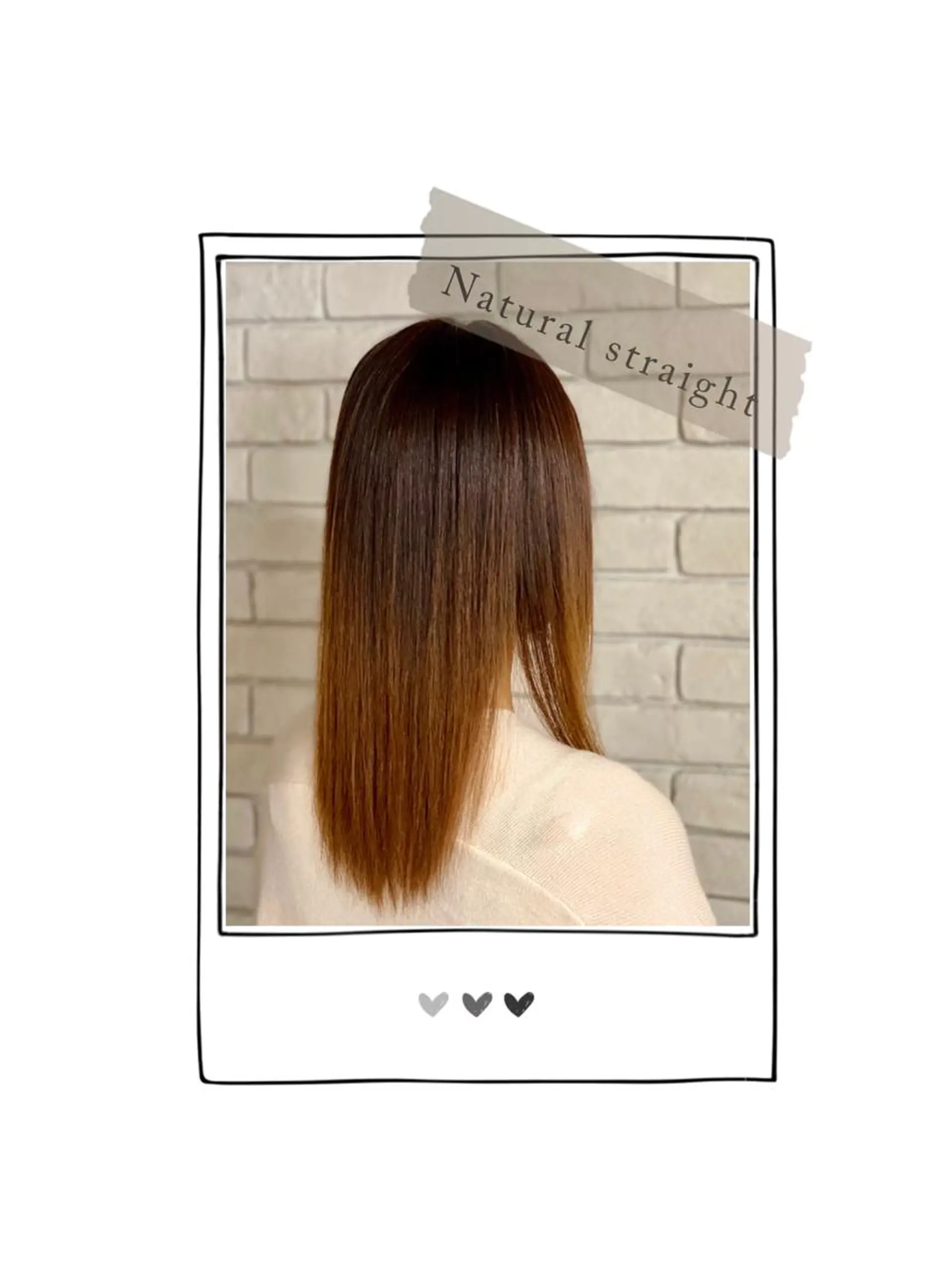 ロング カラー motion  新宿店所属・☘️ motion ALOE ☘️のヘアスタイル