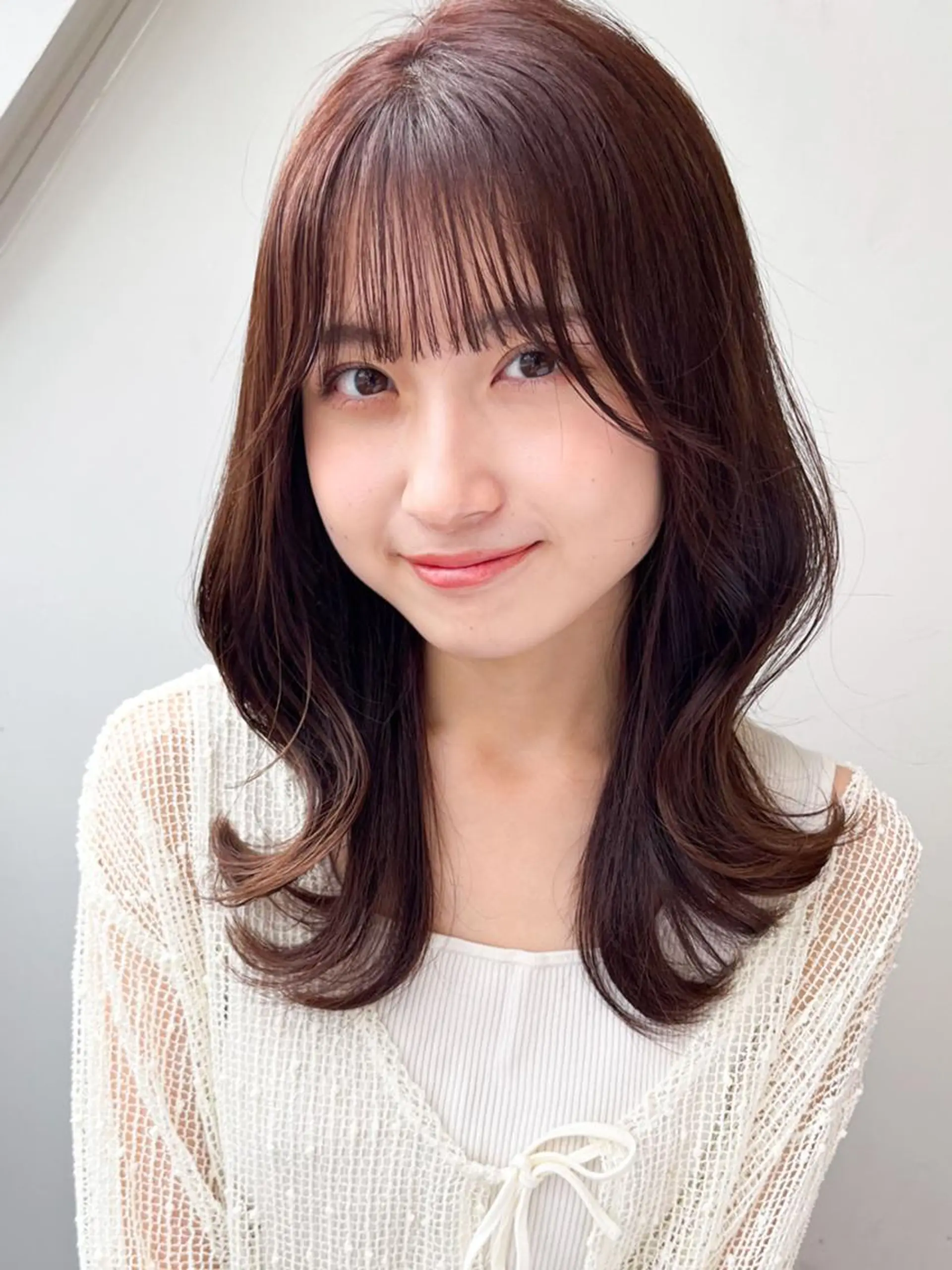 セミロング カラー 韓国風カラー 韓国風ヘア レイヤーカット ヘアカラー トリートメント 韓国風メンズヘア💫 ツイスパ💫saraのヘアスタイル