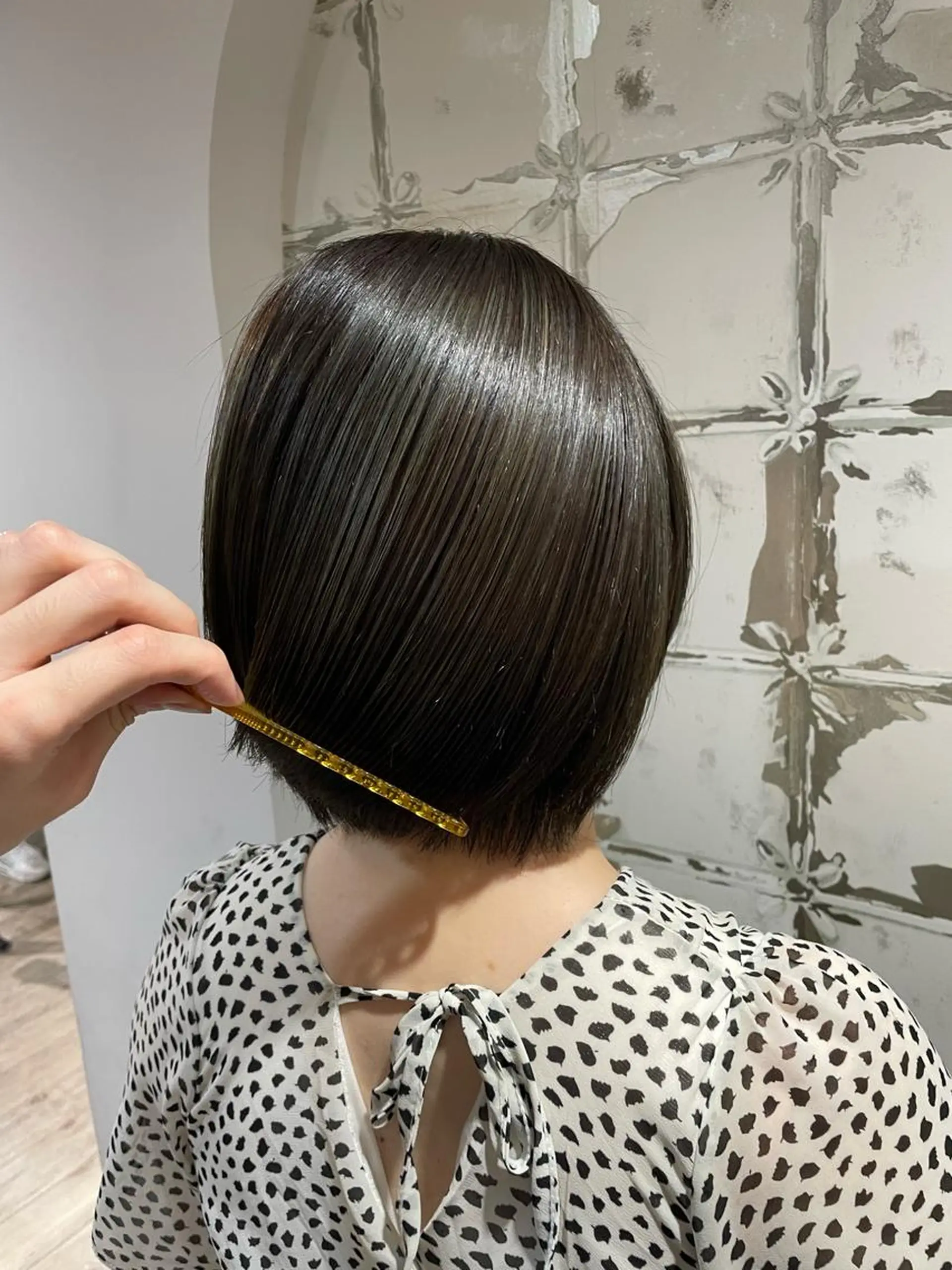 ショート Null 表参道所属・岩下昂世/ ハイトーン/デザインのヘアスタイル