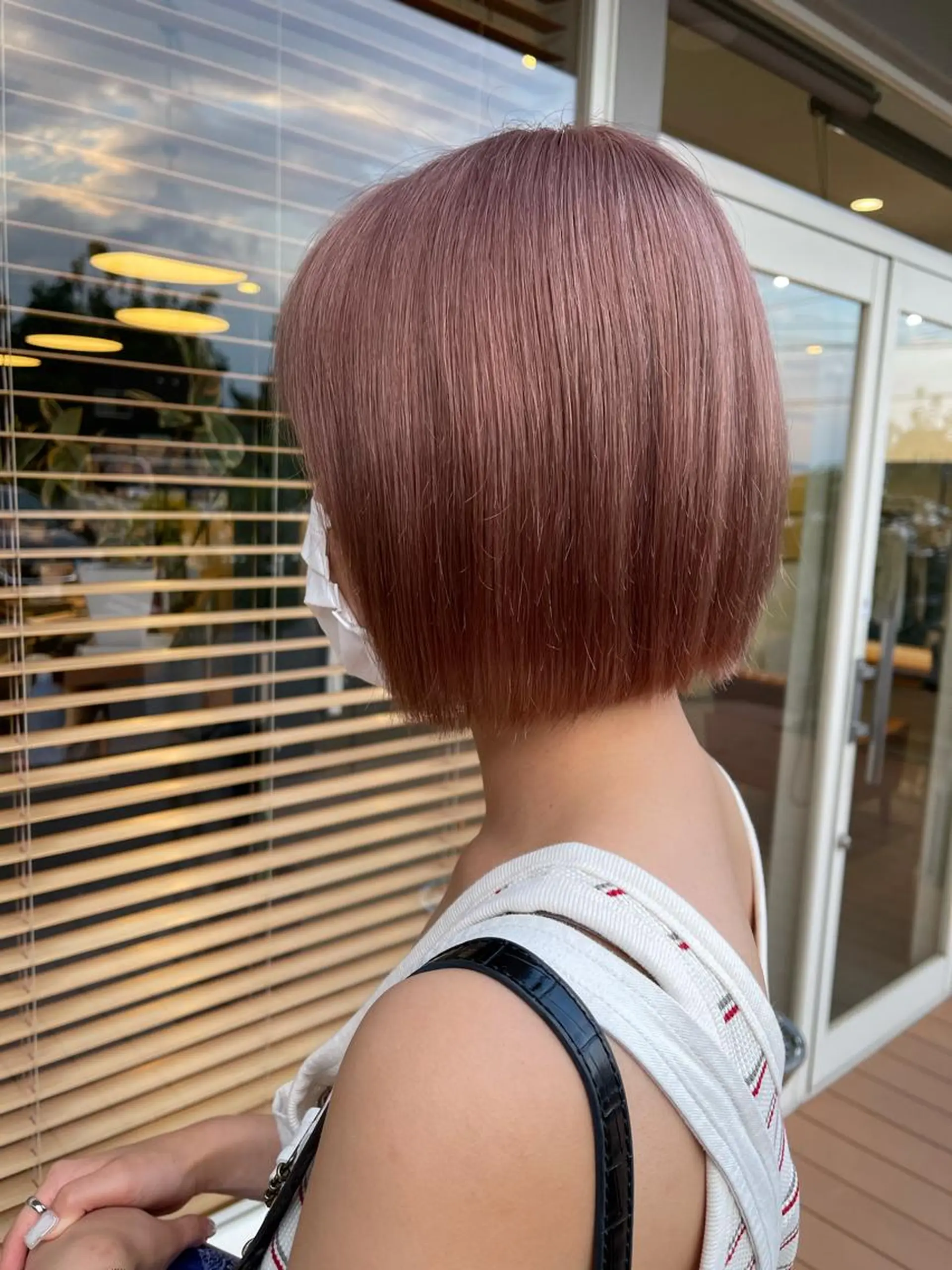 ショート カラー ～lynn～Moana by HEADLIGHT 武蔵小杉２号店【リン モアナ バイ ヘッドライト】所属・Tomoya 次世代ブリーチ🕊のヘアスタイル