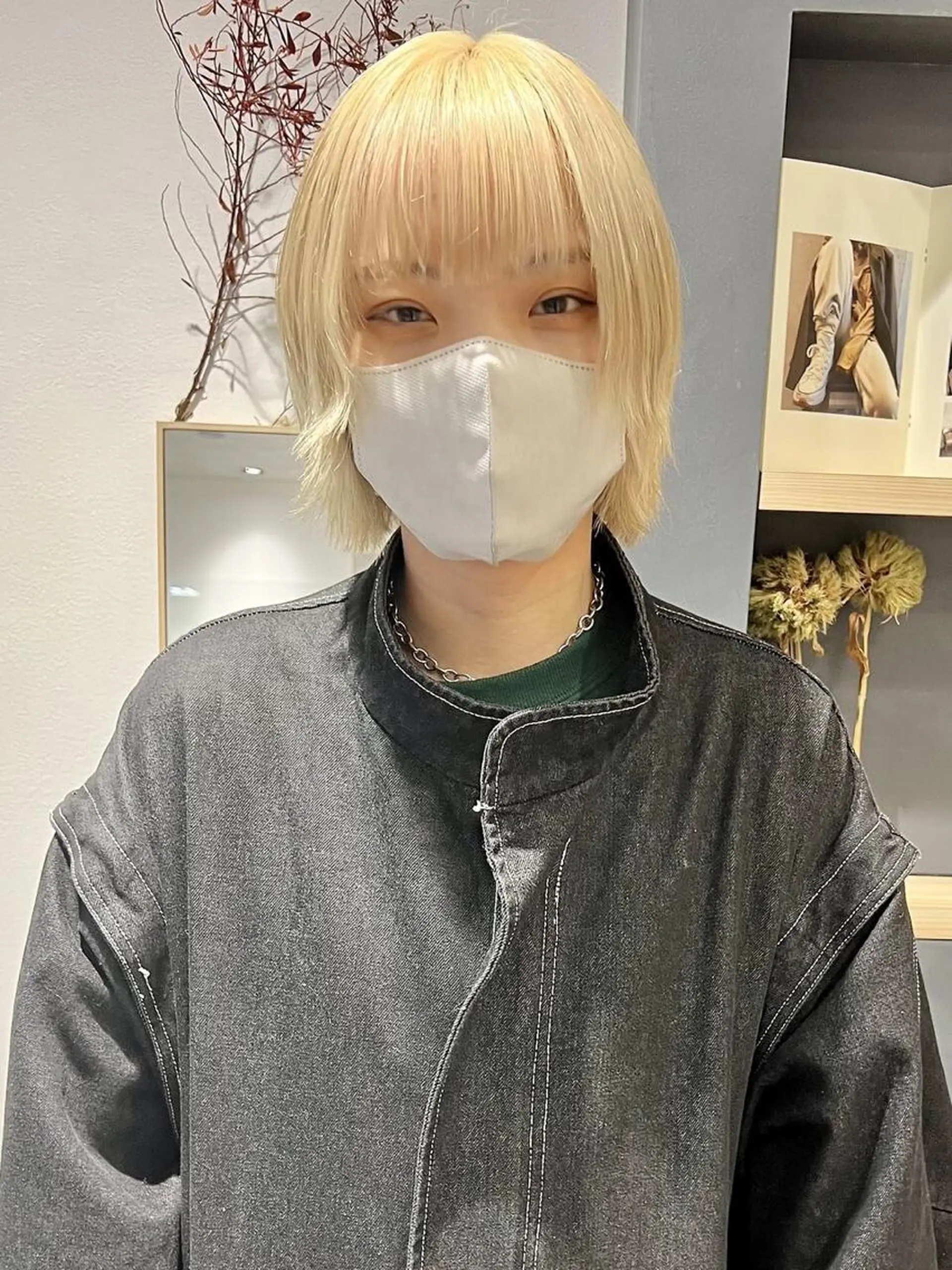 ショート ヘアカラー トリートメント AI TOKYO　S所属・mizuki 【韓国レイヤー】のヘアスタイル