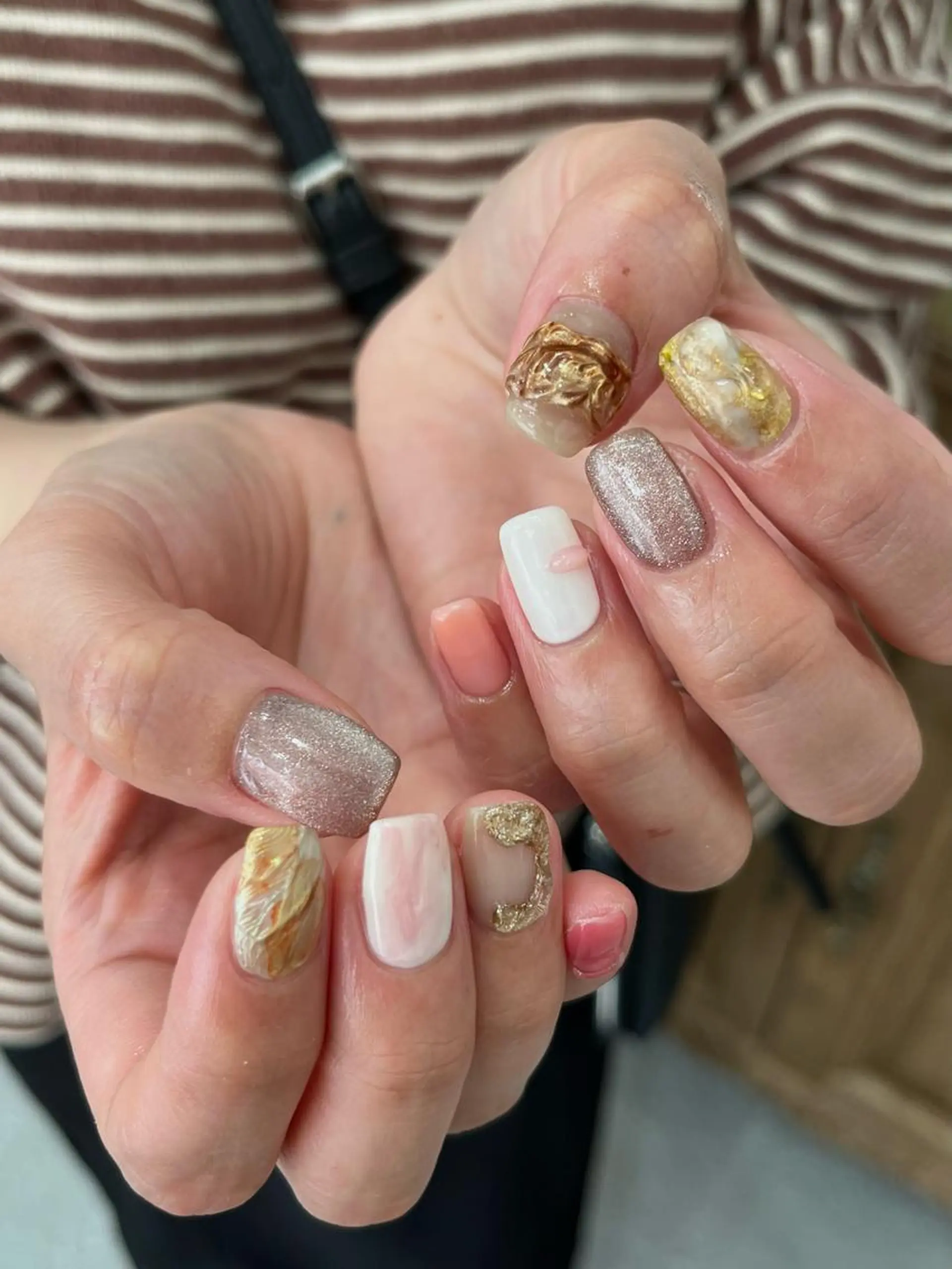 ネイル ハンドネイル LETTER_& SAKIのネイルデザイン
