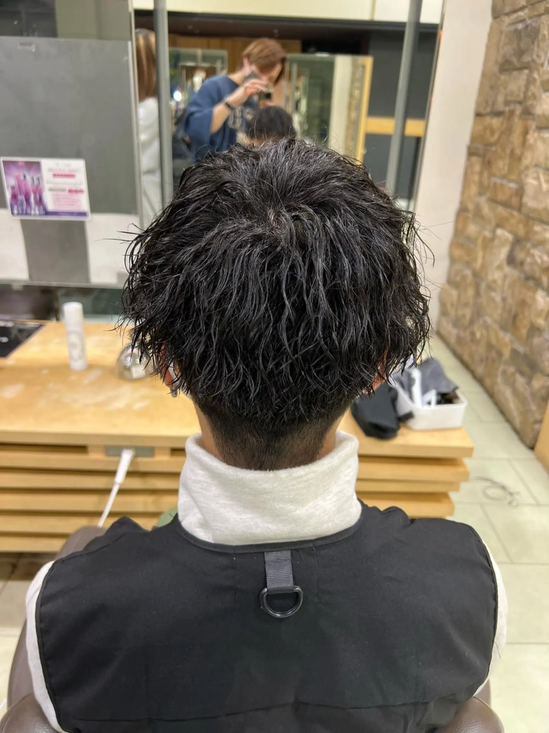 パーマ メンズ 韓国ヘアダウンパーマ シャドウパーマ/航太のヘアスタイル