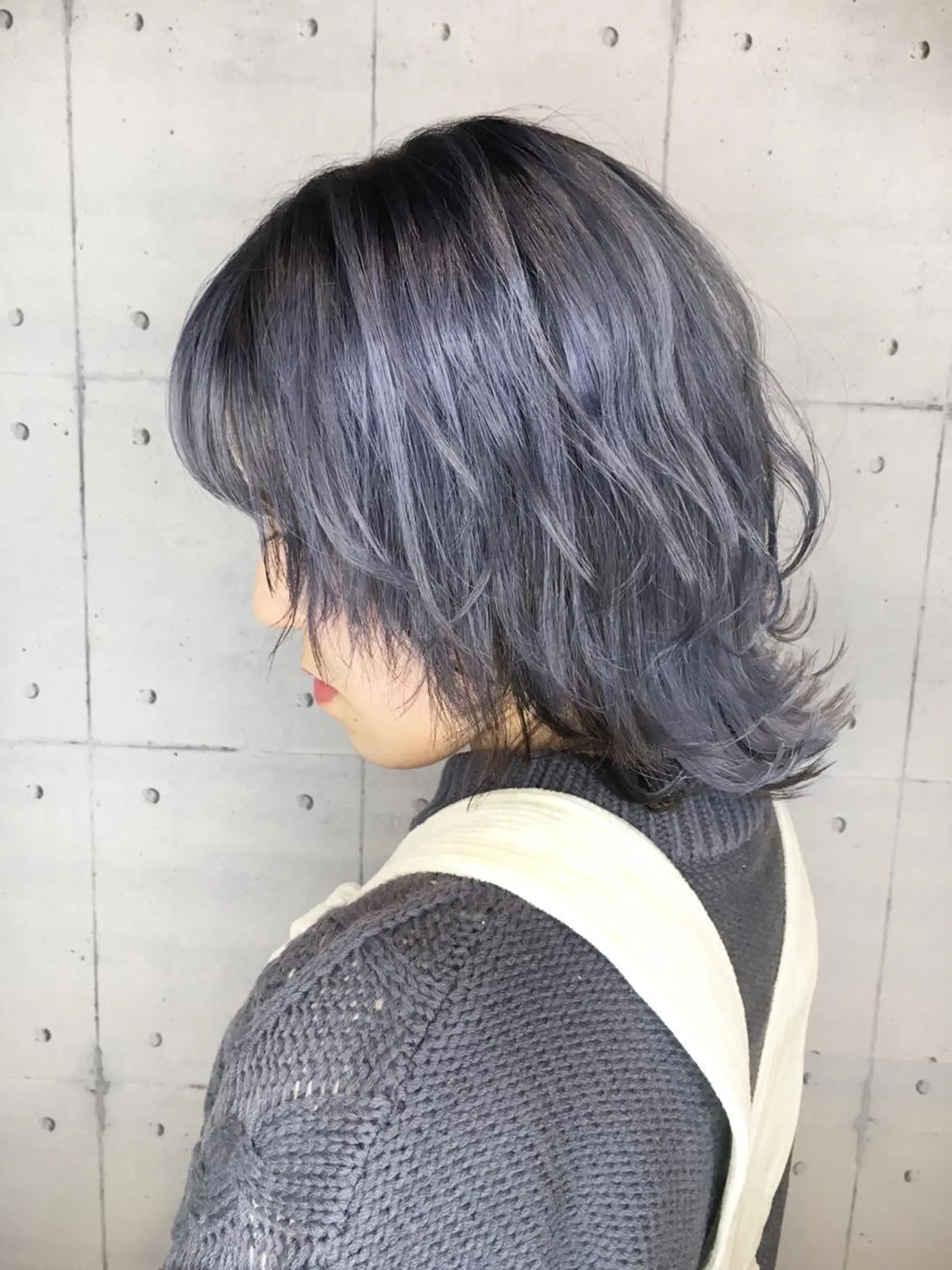 ミディアム カラー 韓・中華美女ヘア 🇰🇷×🇨🇳のヘアスタイル