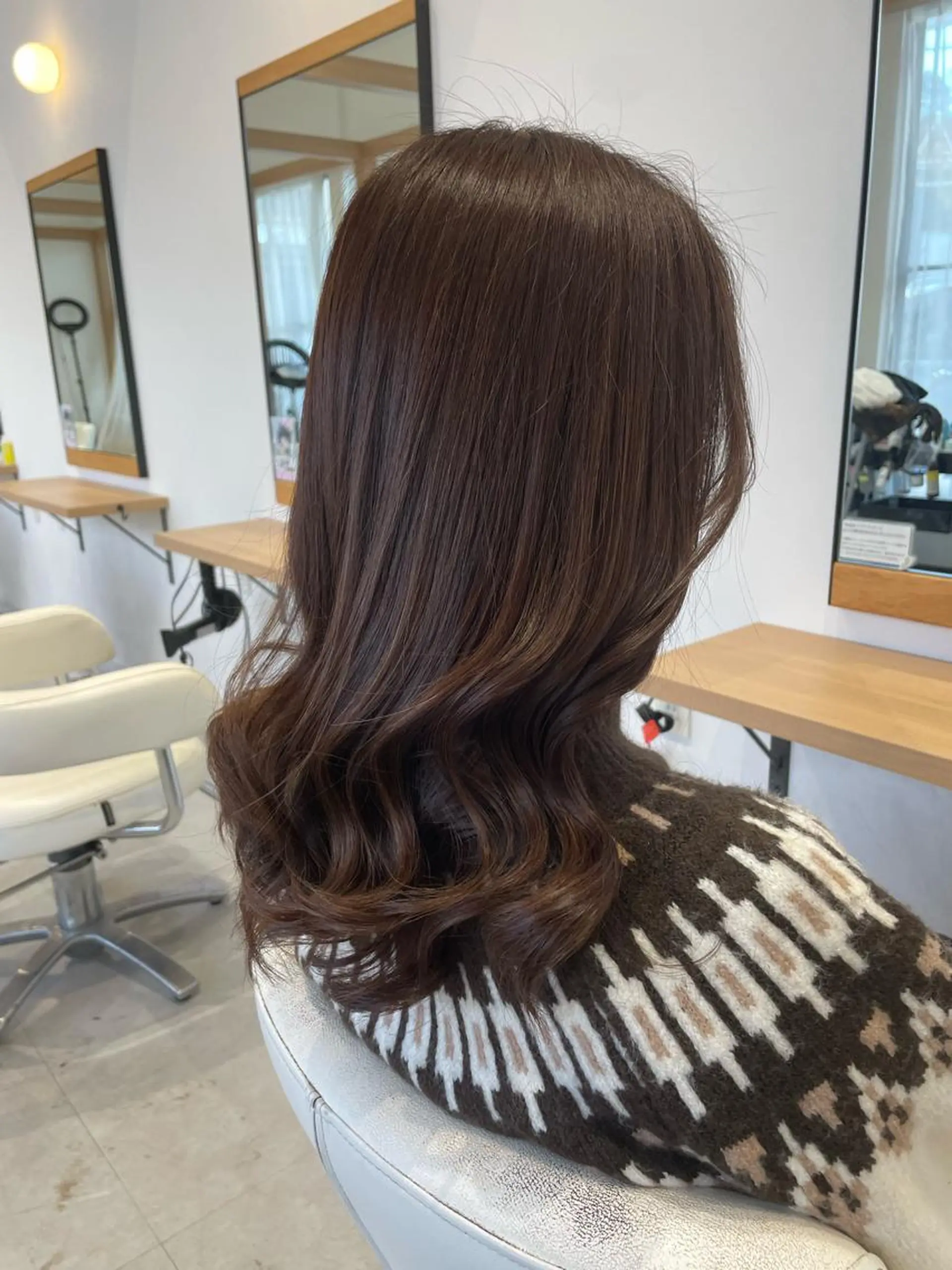 セミロング カラー ピンクカラー 美髪と似合わせのサロンenn(エン)所属・enn天王寺藤本 大輝のヘアスタイル