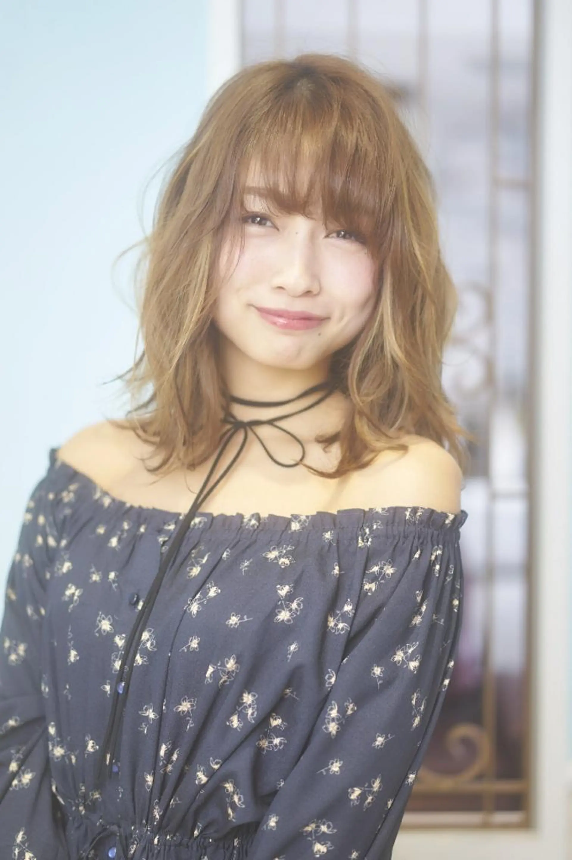 ミディアム カラー GO TODAY SHAiRE SALON キラリトギンザ店所属・🐱higajo🐱 比嘉門(ヒガジョウ)のヘアスタイル