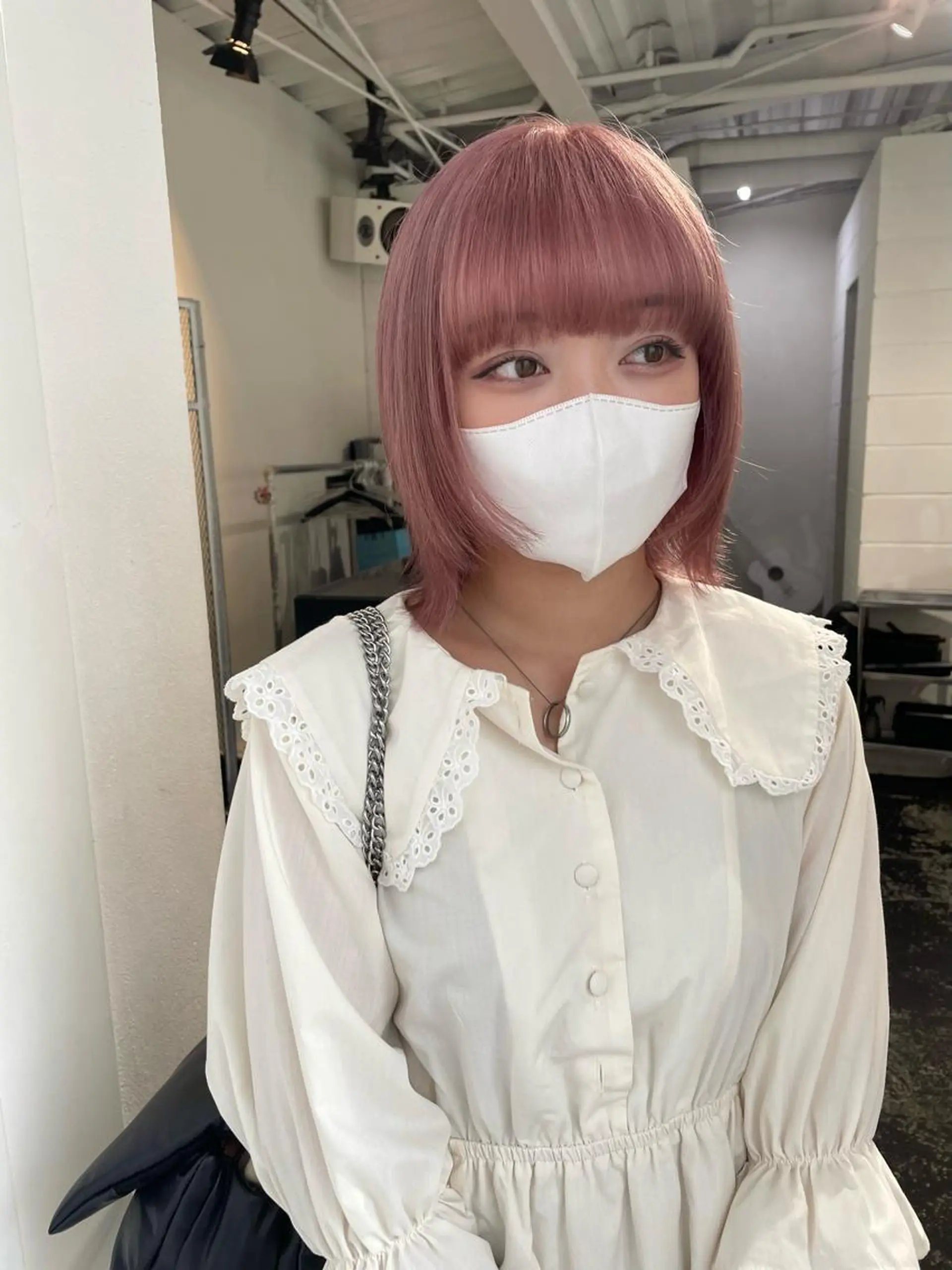ミディアム カラー ヘアカラー トリートメント RYUEI メンズカット/パーマのヘアスタイル