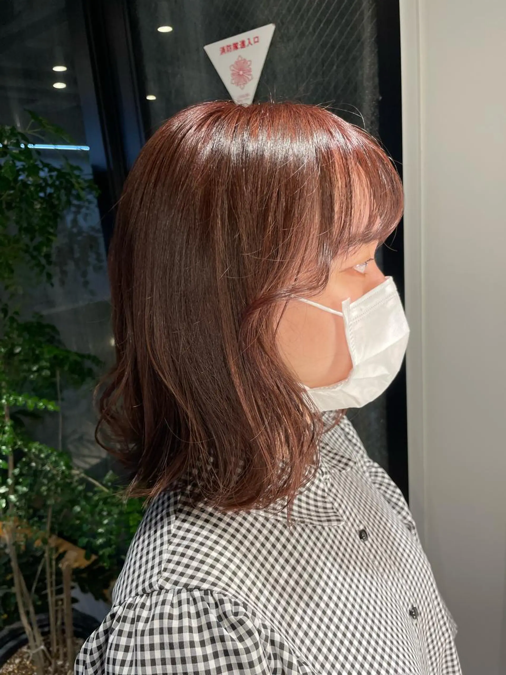 カラー yuri/伏見/栄/ カットモデルのヘアスタイル