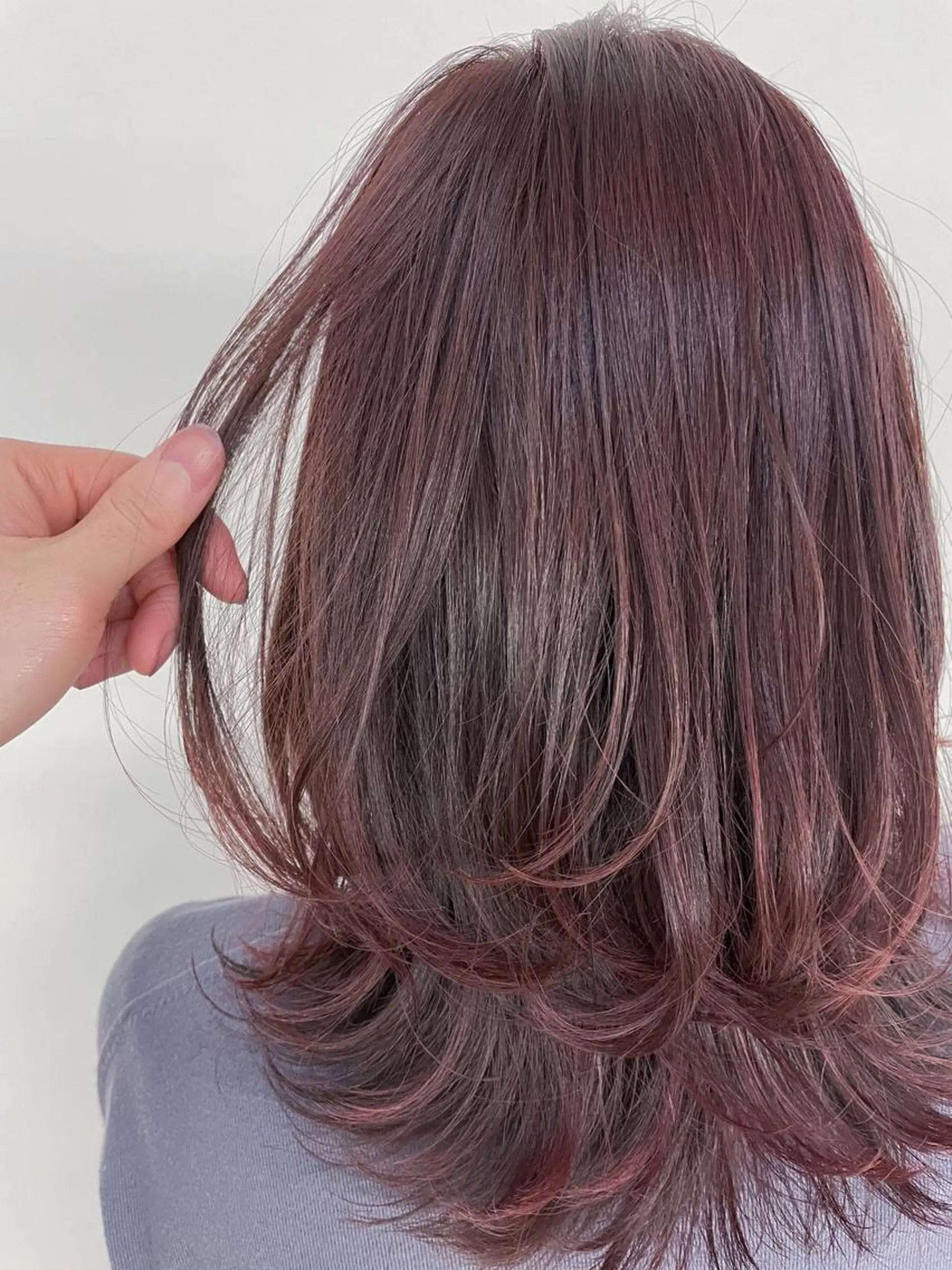 ミディアム カラー 髪質改善サロン Sea shinjuku 新宿南口【シー シンジュク】所属・髪質改善/韓国ヘア レイヤー/新宿/ロミのヘアスタイル