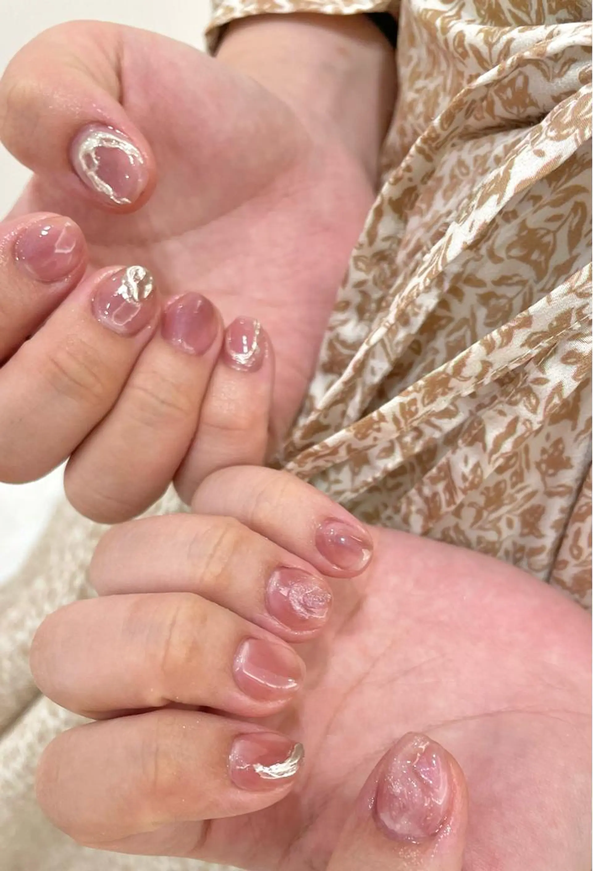 ネイル ニュアンスネイル PuaMo. JUNA🐇ྀིのネイルデザイン