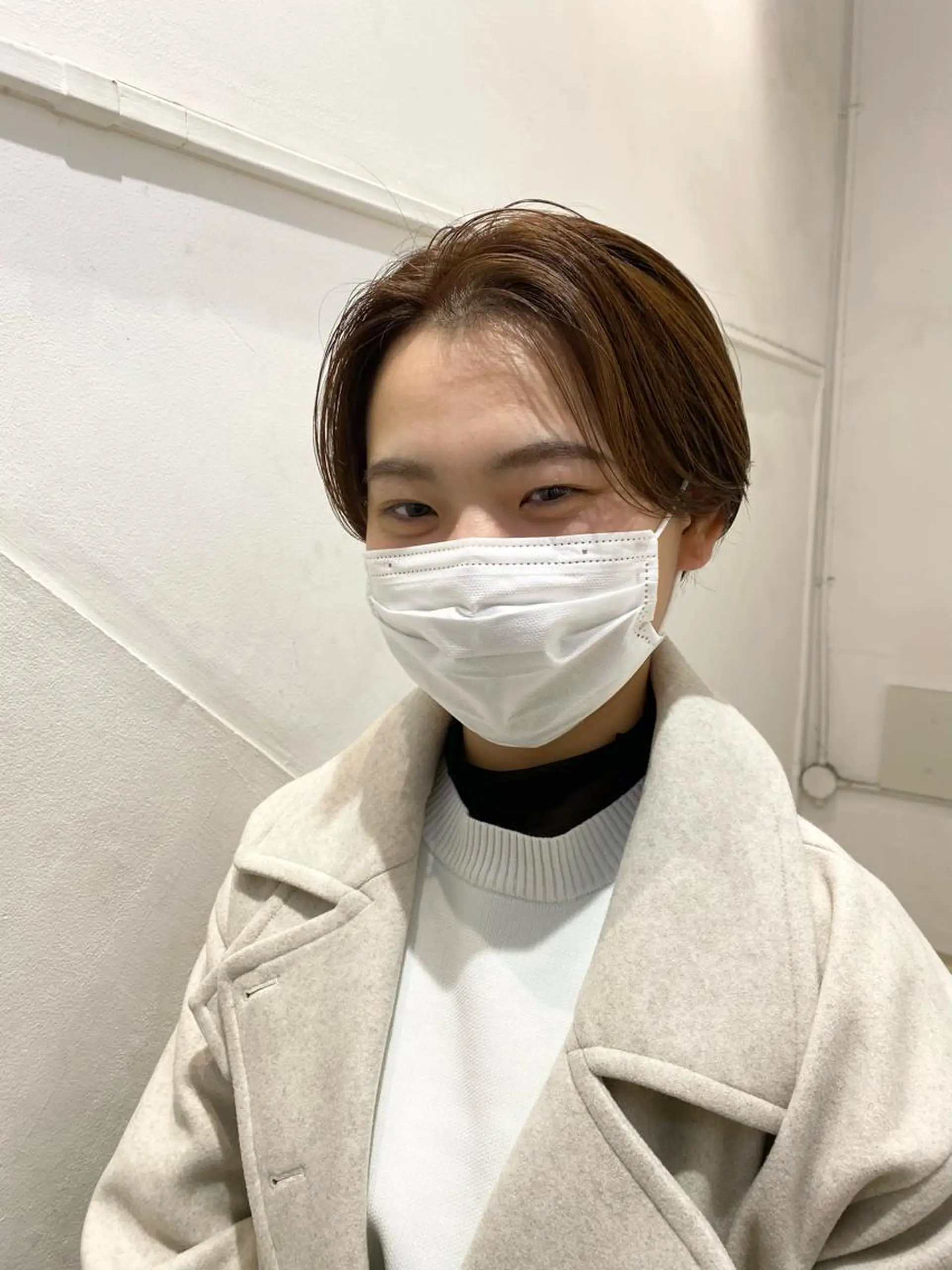 ショート カラー アディクシーカラー ✨くびれスタイル✨️ 戸嶋穂乃香のヘアスタイル