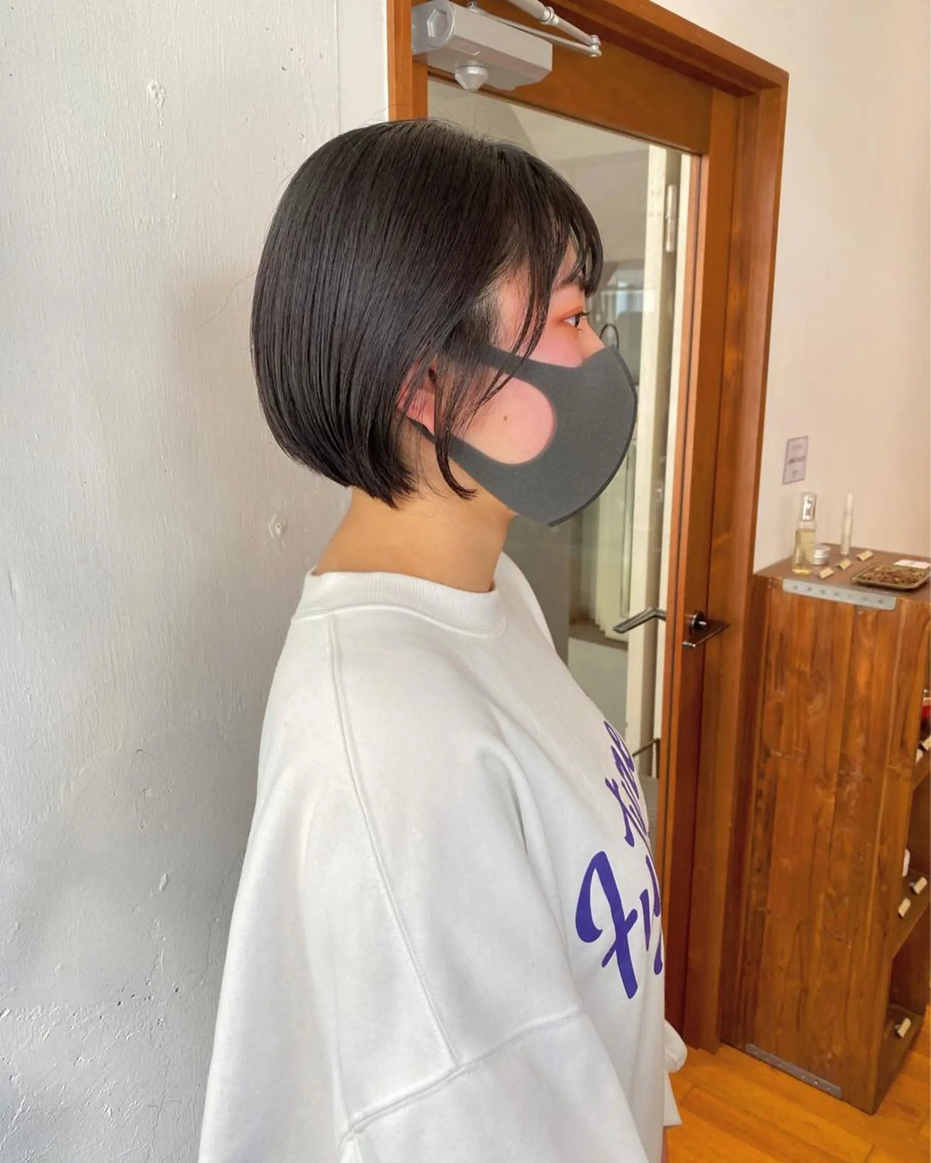 ショート カラー カット ヘアカラー トリートメント salowin三丁目所属・🟩ベージュ/ショー ト/ボブ🟩タカモリのヘアスタイル