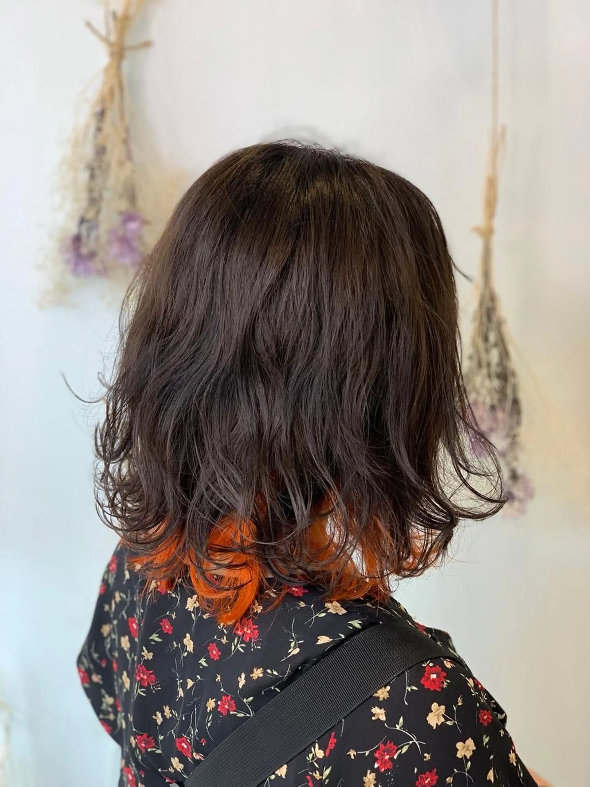 ミディアム カラー 髪質改善・ストレート ‪✂︎‬東 大珠✂︎のヘアスタイル