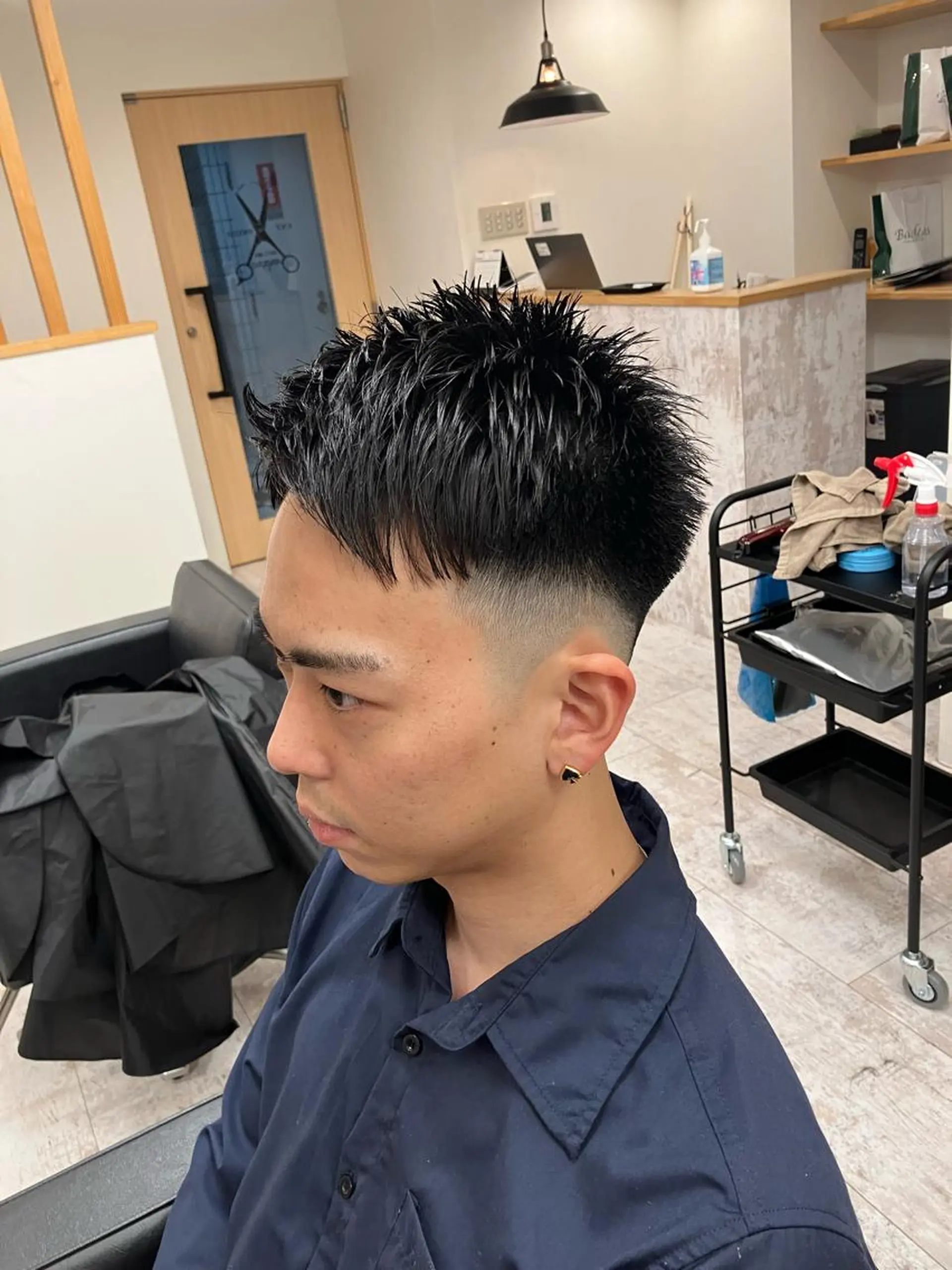 メンズ メンズ特化/パーマ/ フェードWATARUのヘアスタイル