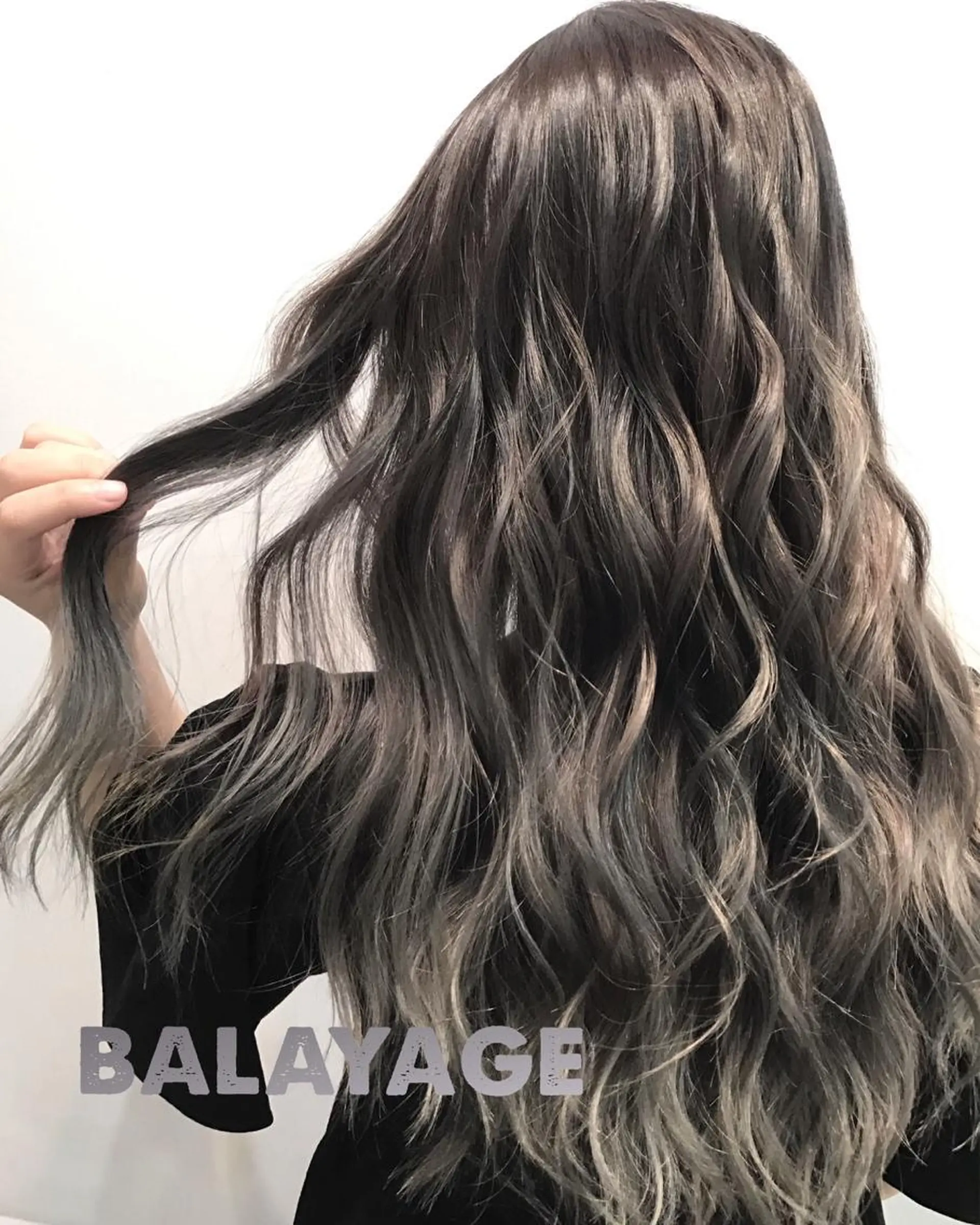 ロング カラー ヘアアレンジ ヘアカラー トリートメント BANK'S hair所属・💐ケラチン 髪質改善寺坂雄飛💐のヘアスタイル