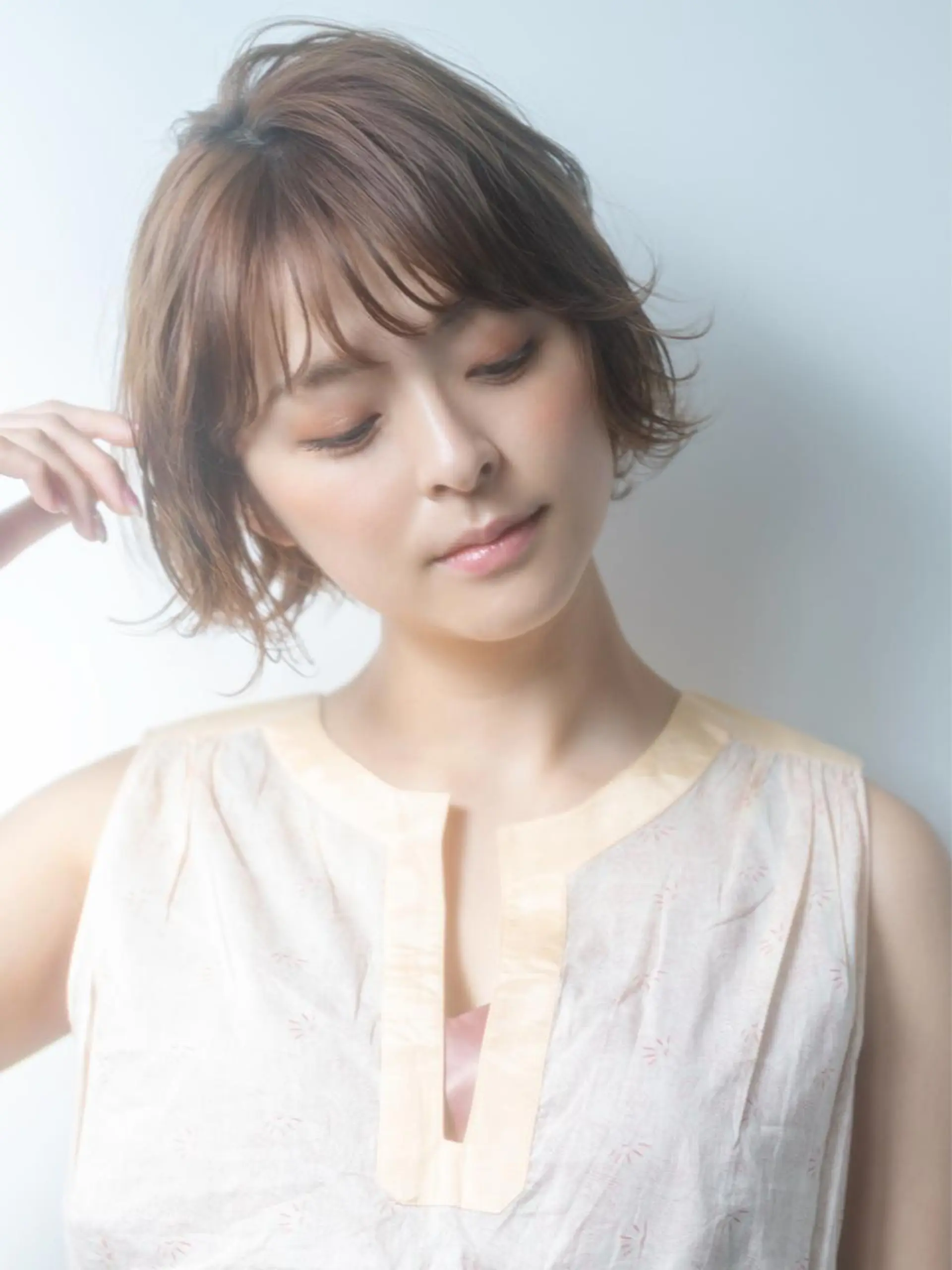 ショート カラー 🎀ハイトーン/レイ ヤー/Reina🎀のヘアスタイル