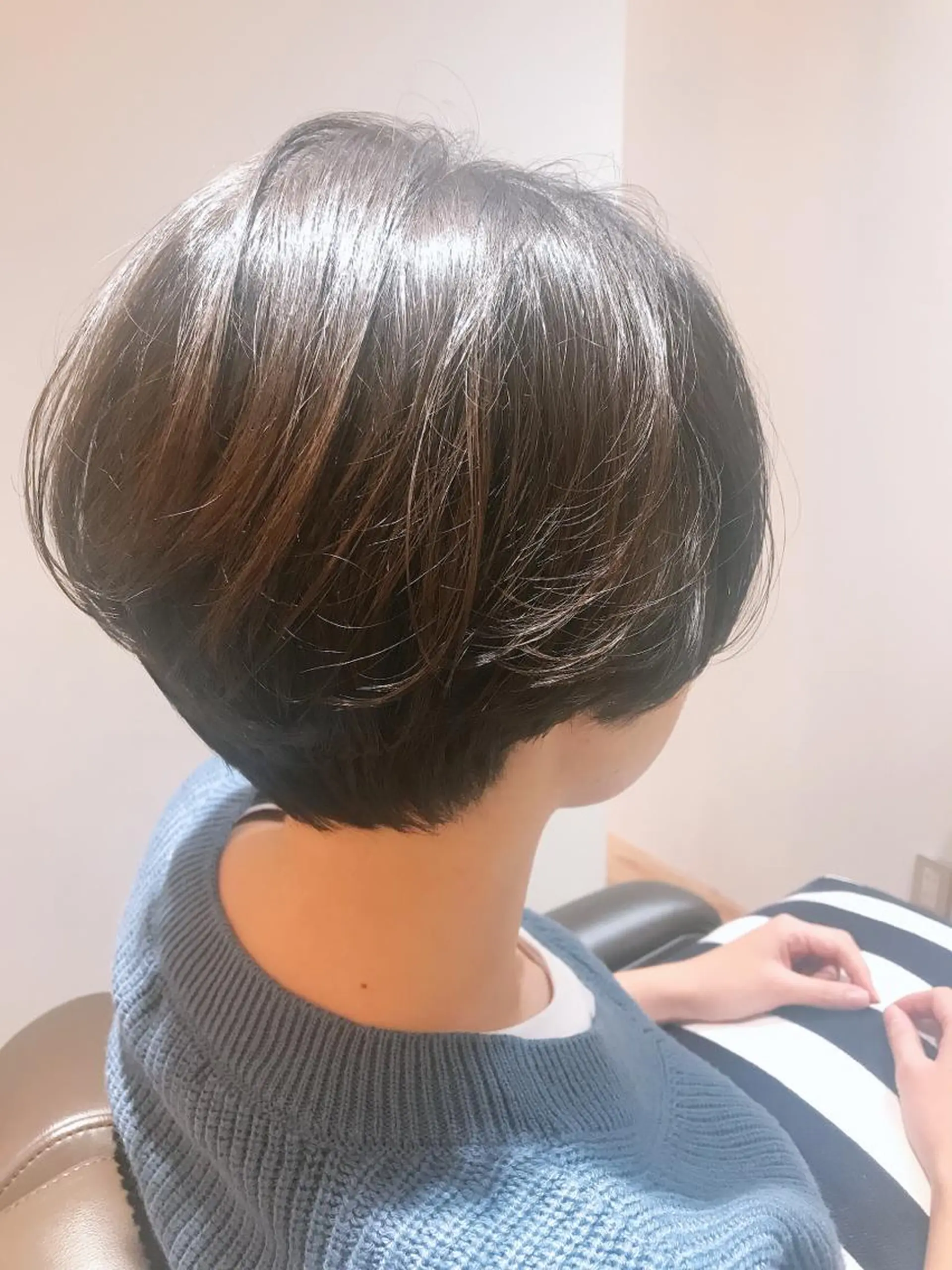 ショート くびれヘア ショートヘア 関 桃子のヘアスタイル