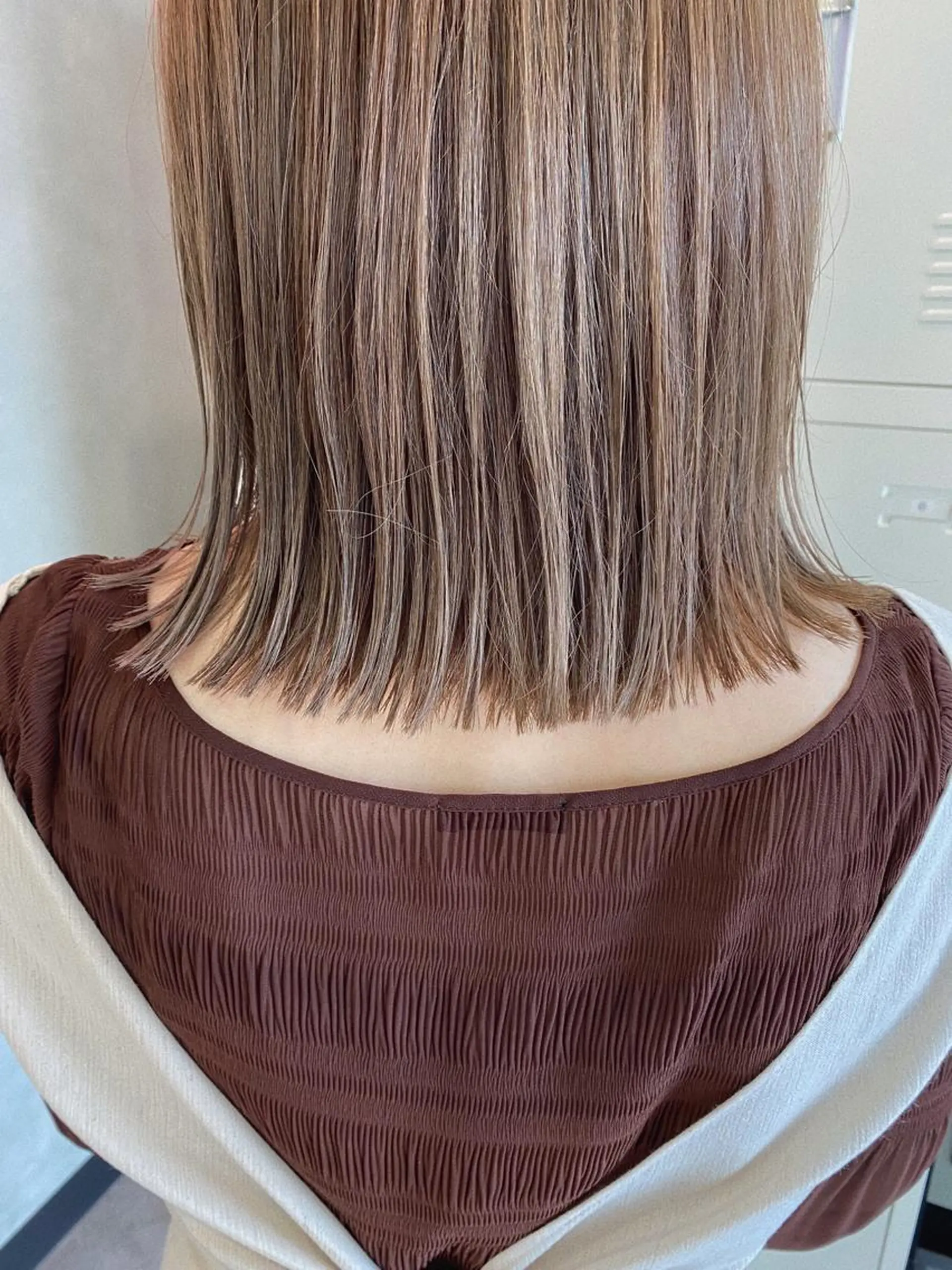 ミディアム カラー 🕶️佐藤 海李🐏のヘアスタイル