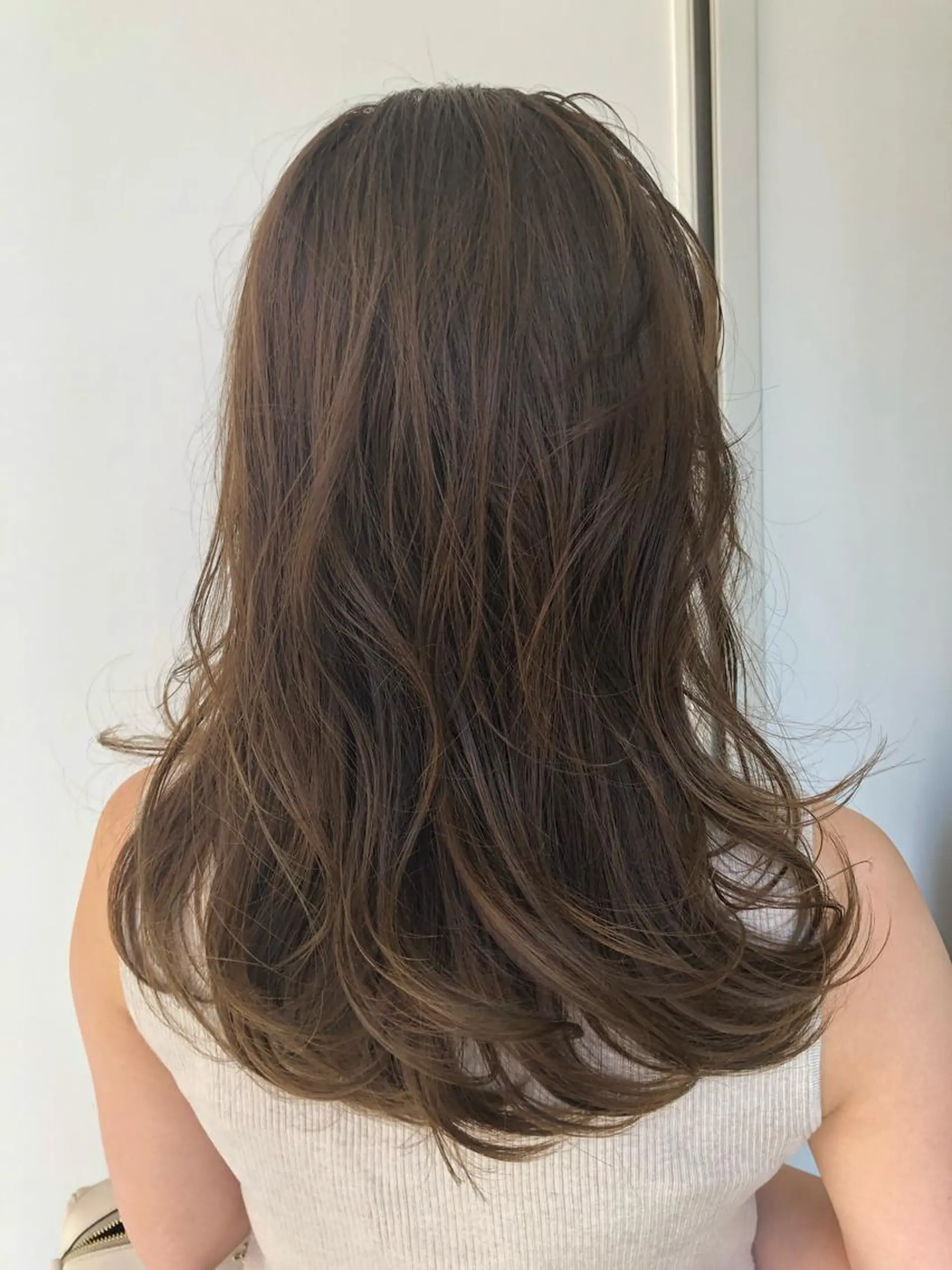 セミロング カラー TOPSTYLIST 🇬🇧JIMMYのヘアスタイル