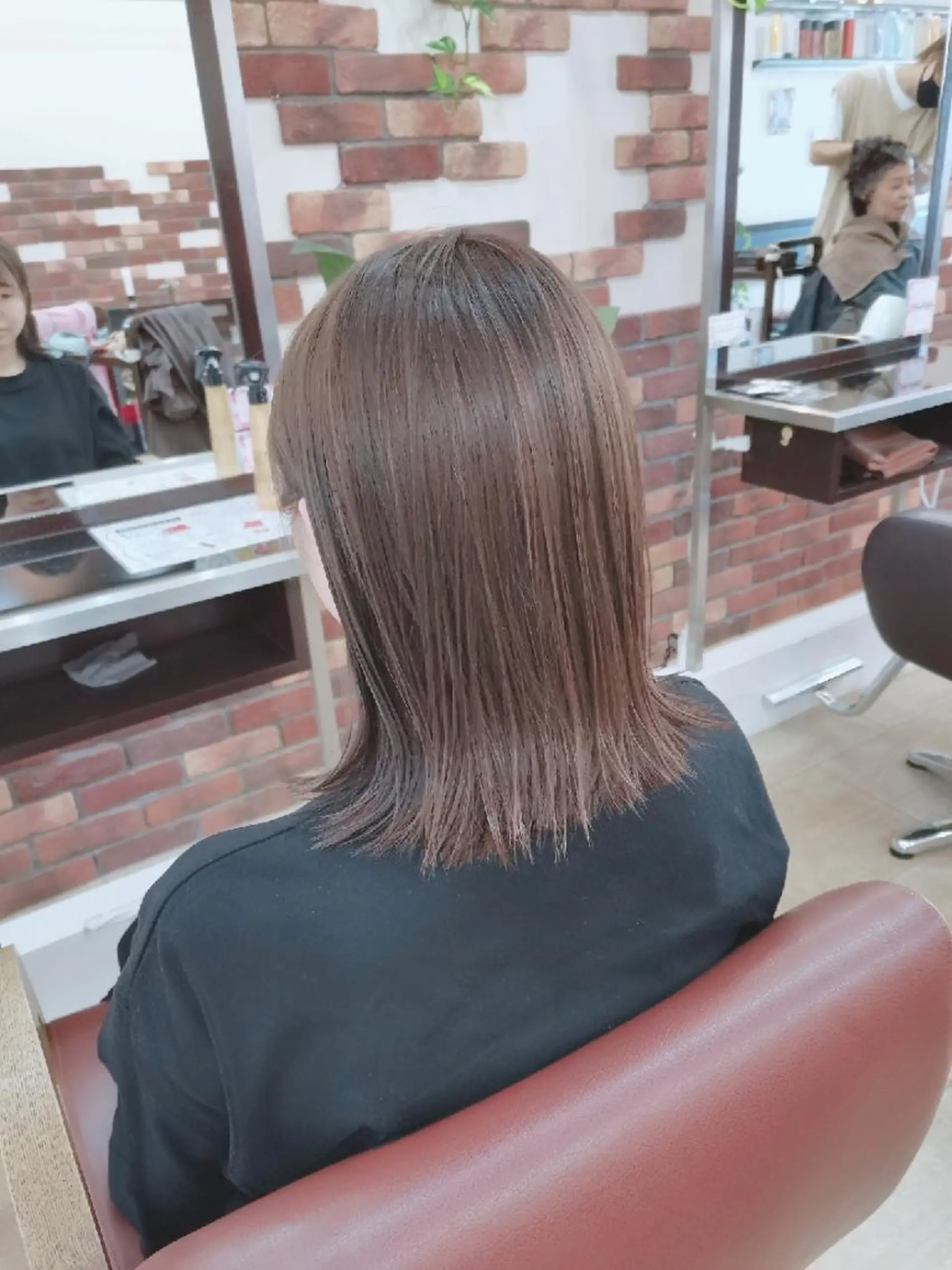 ミディアム FLAVOR OF HAIR所属・シークレットカラー 中谷良成のヘアスタイル