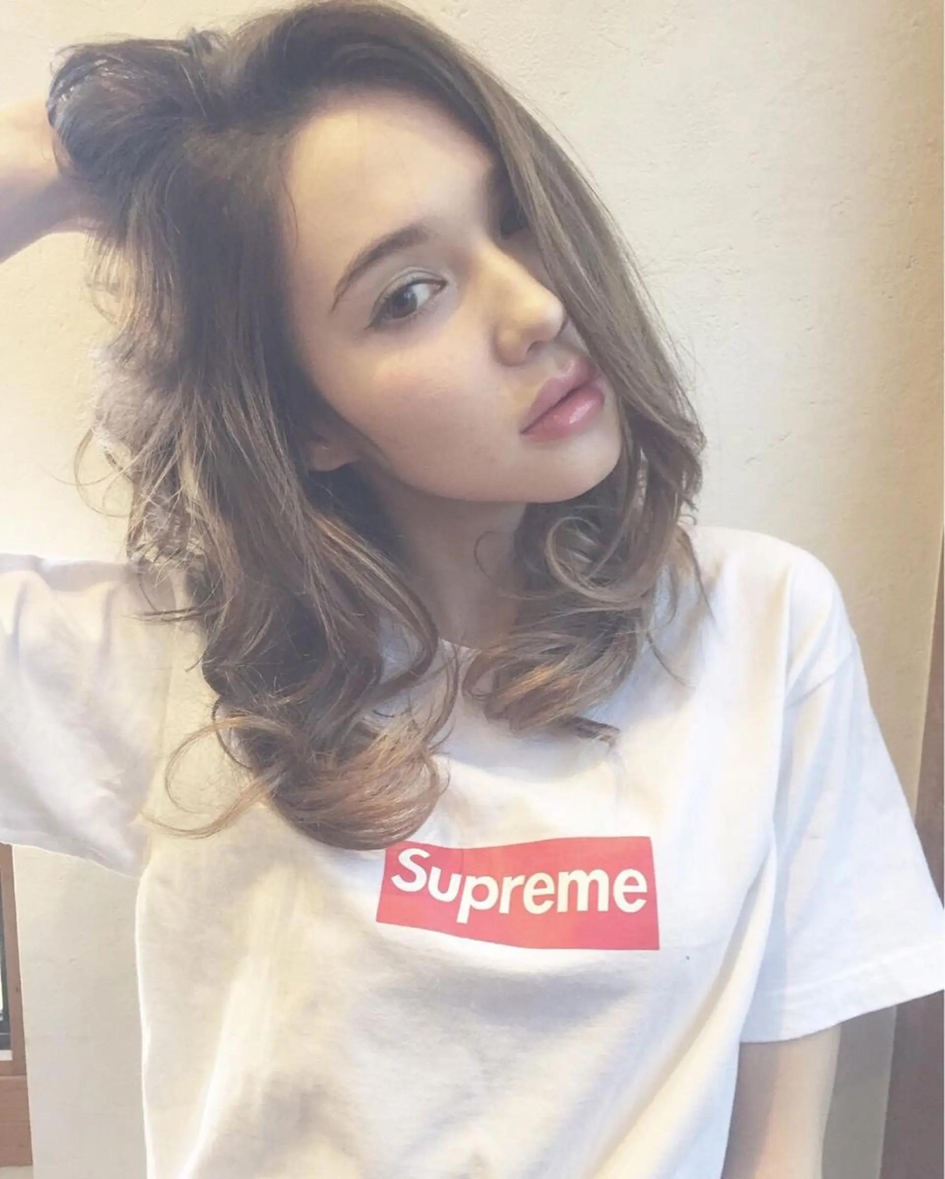 ミディアム カラー パーマ シンプル+αな デザインを 松崎陸のヘアスタイル