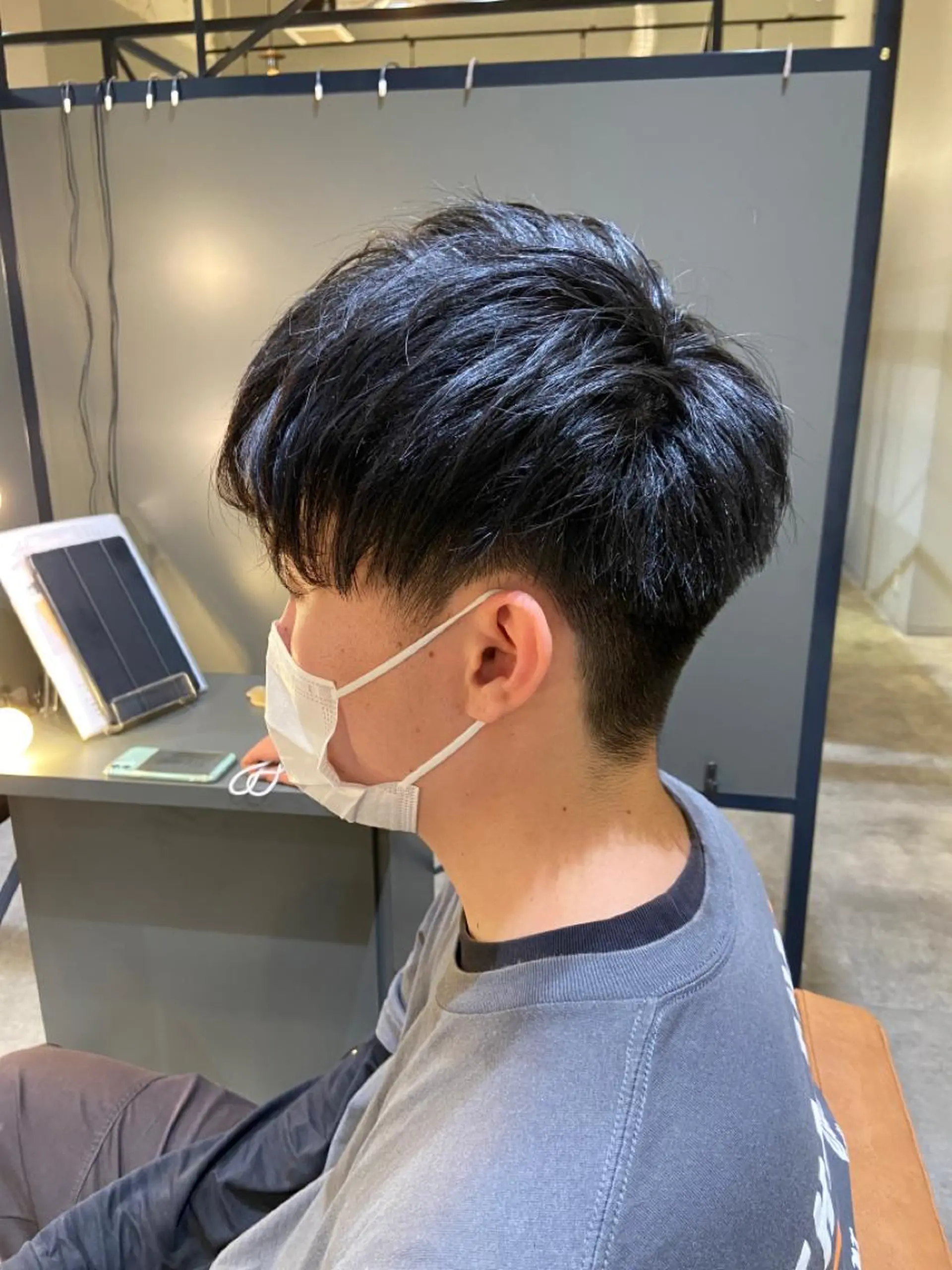 メンズ ツーブロック ノイシキ サキのヘアスタイル