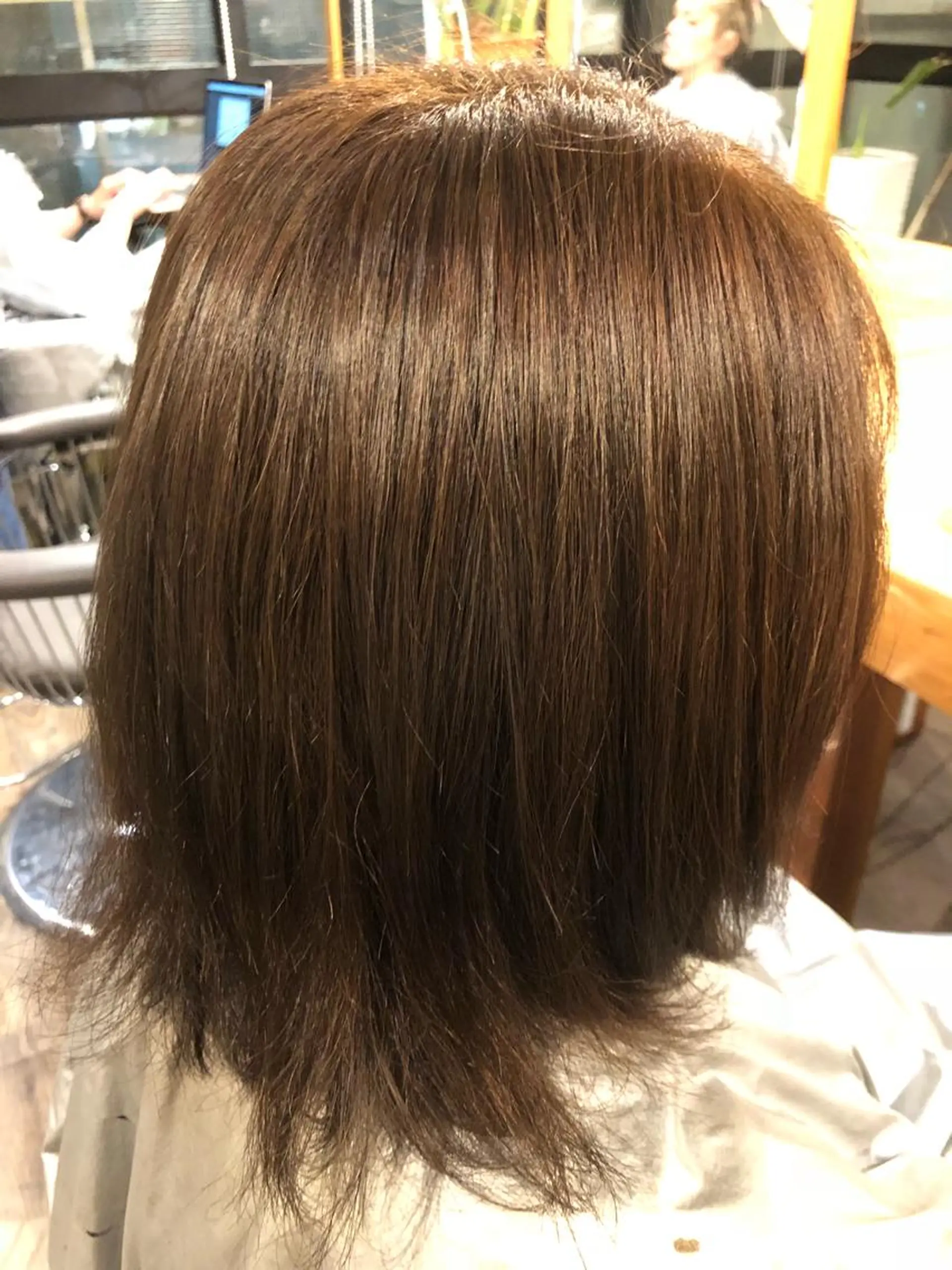 ミディアム アッシュ MENAトリートメント専門店bySafaria所属・ISHIMORI  のヘアスタイル