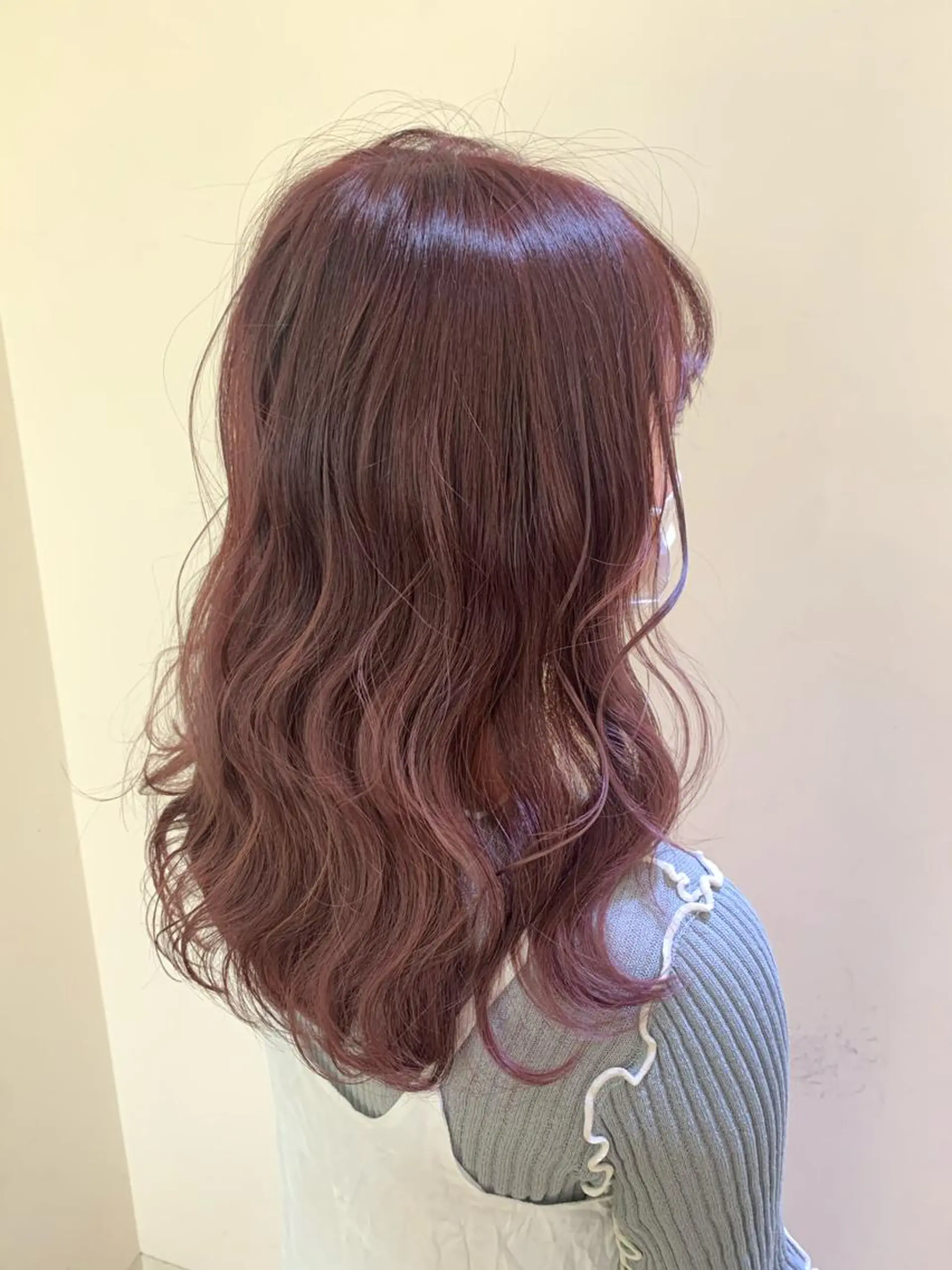 セミロング カラー ヘアアレンジ ACE所属・店長/ 加藤 流菜のヘアスタイル