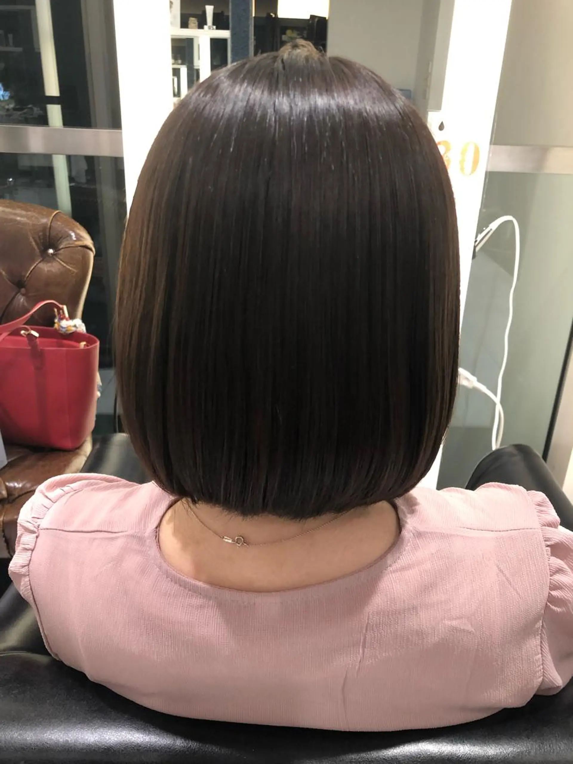 ショート 縮毛矯正 nex the salon CURE所属・大野 仁のヘアスタイル