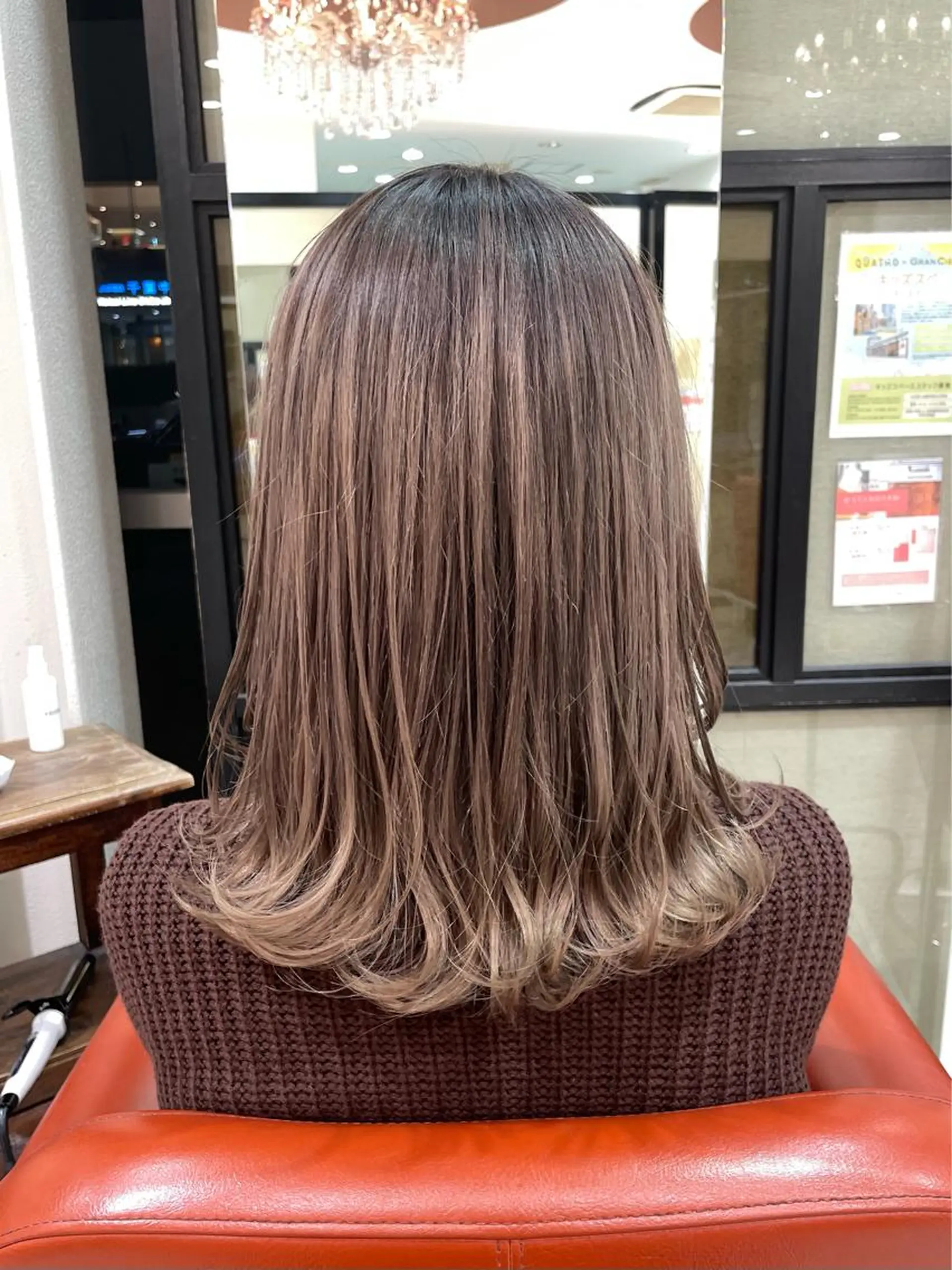 ミディアム カラー 井上 武輝のヘアスタイル