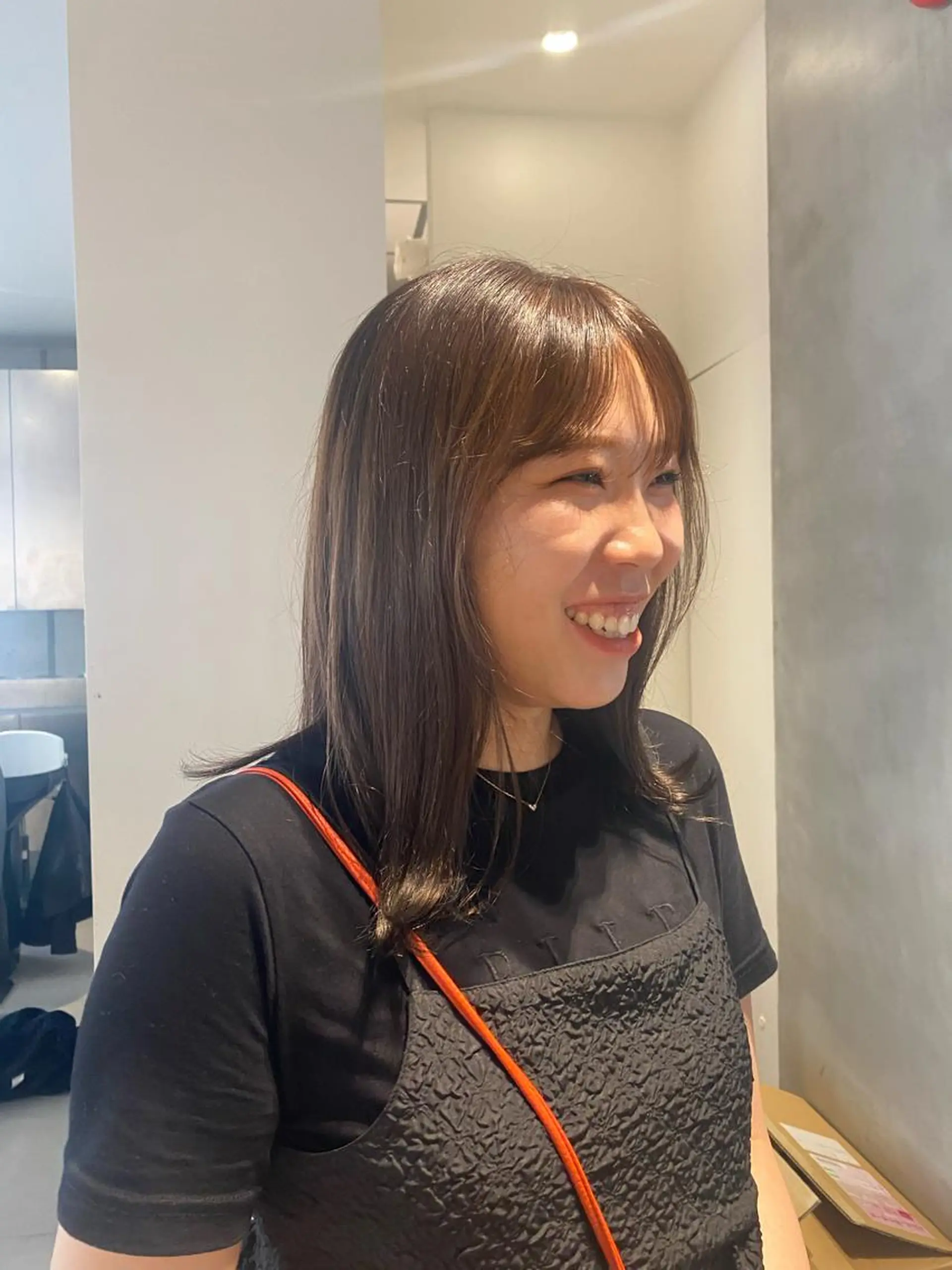カラー 透明感カラー ooit所属・田崎 文香のヘアスタイル