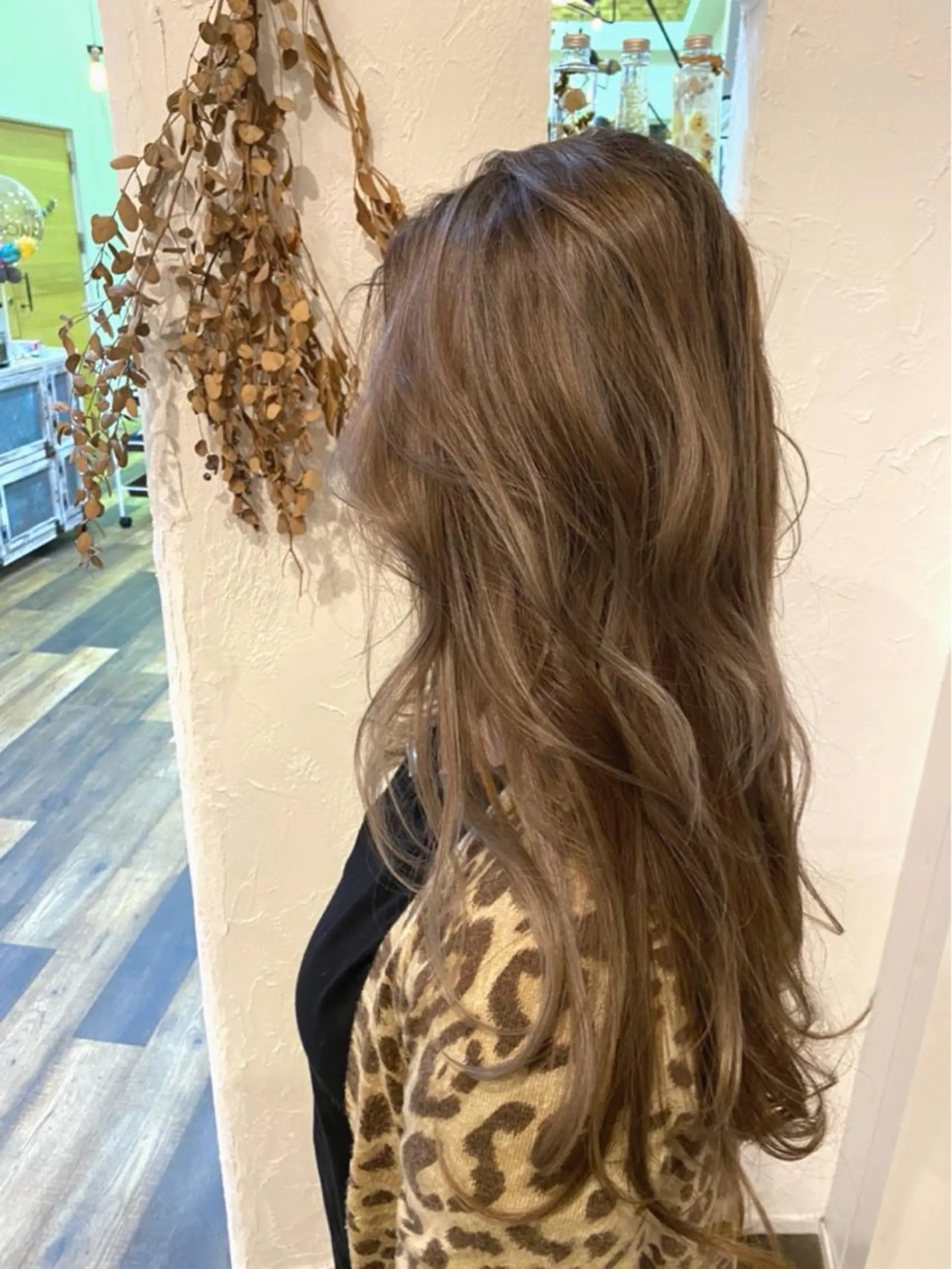 ロング カラー 美容室 ソンリエのヘアスタイル