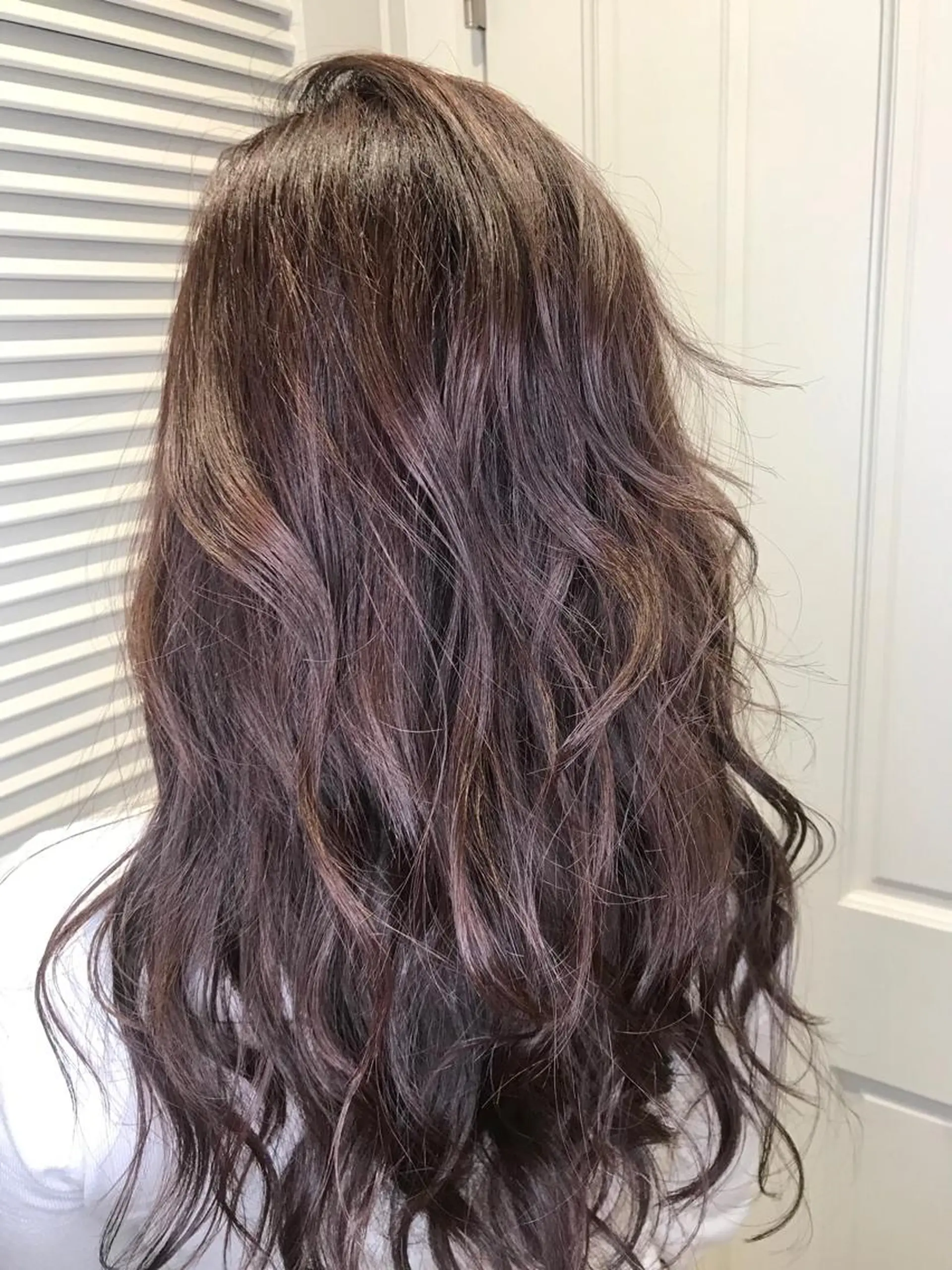 ロング カラー アッシュ イルミナカラー 色気レイヤー& ショートはお任せ🌟のヘアスタイル