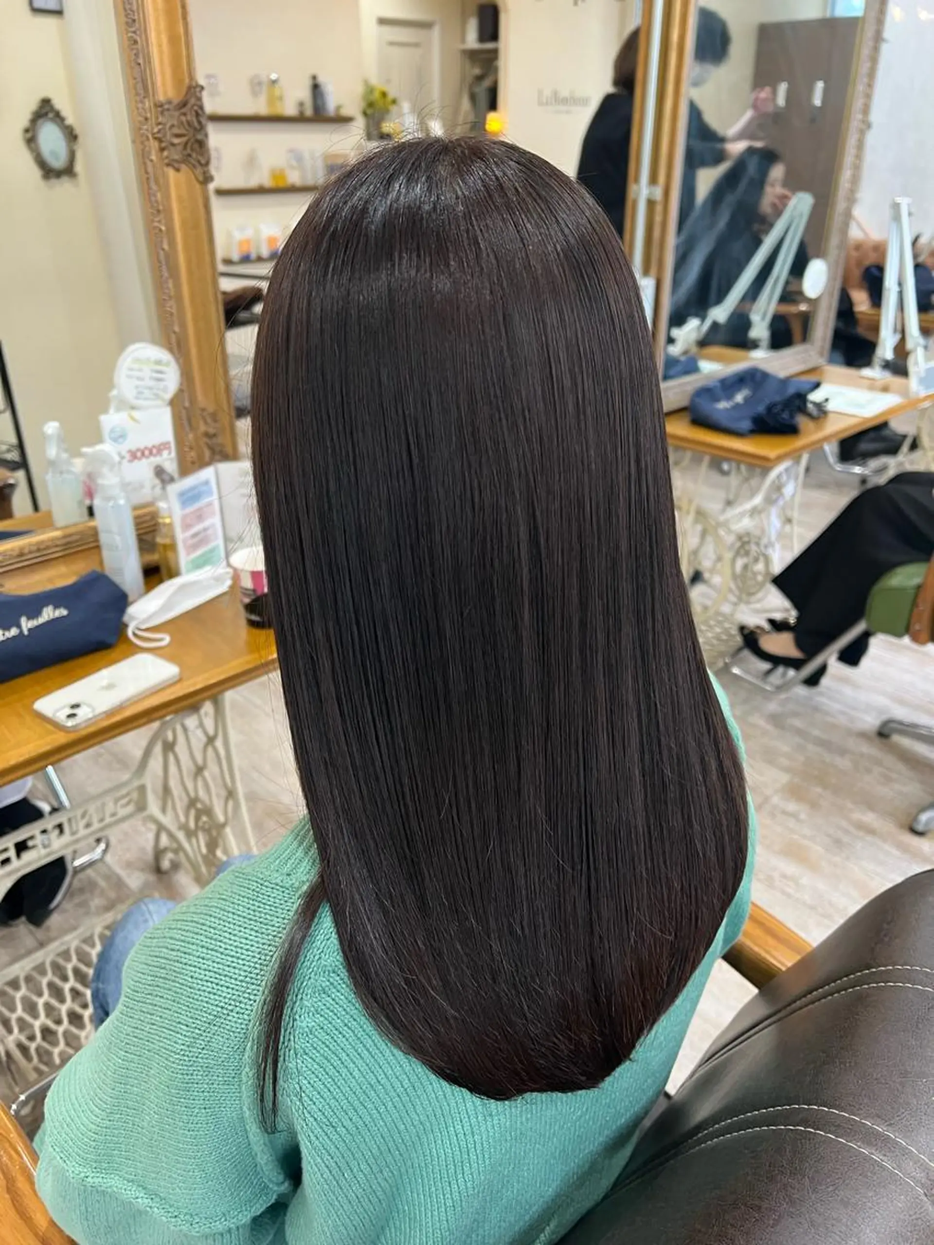セミロング カラー 髪質改善 noble店長 松本　拓也▶◀*.のヘアスタイル