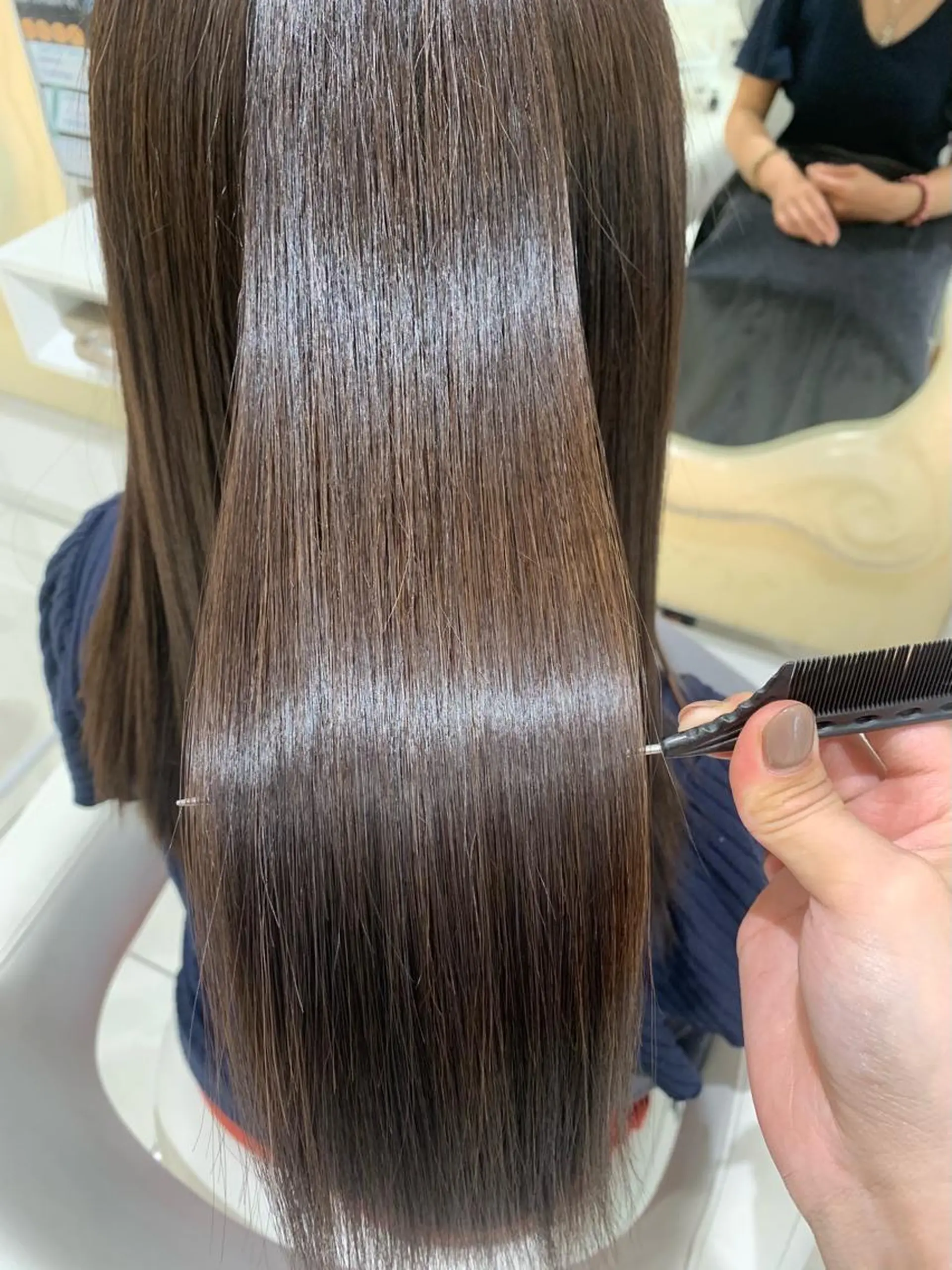 ロング パーマ 橋本 和歩のヘアスタイル