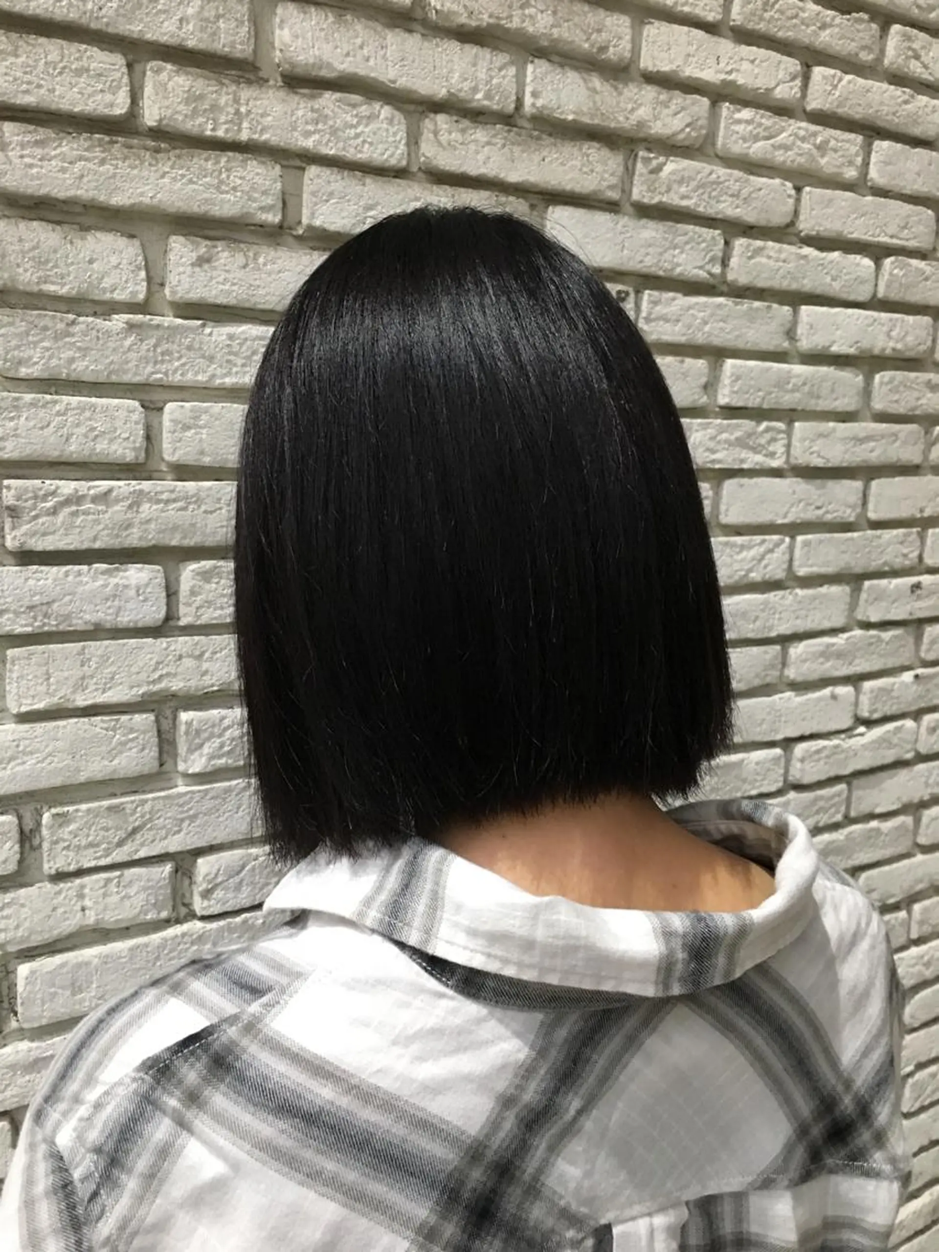 ミディアム パーマ ミディアムパーマ ストレートパーマ Lapel green所属・Lapelgreen 森町 / AOIのヘアスタイル