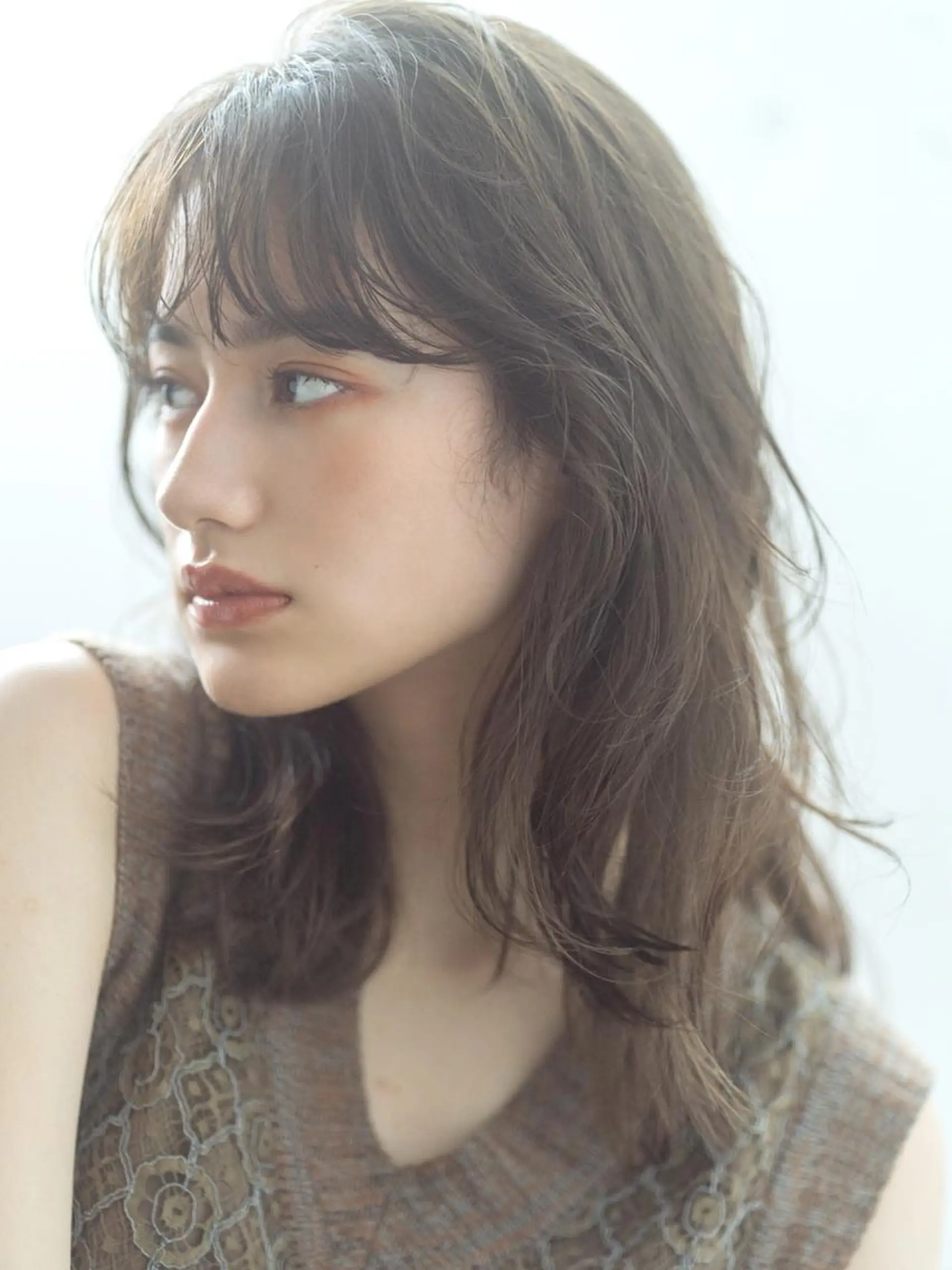 ミディアム カラー 🎀ハイトーン/レイ ヤー/Reina🎀のヘアスタイル