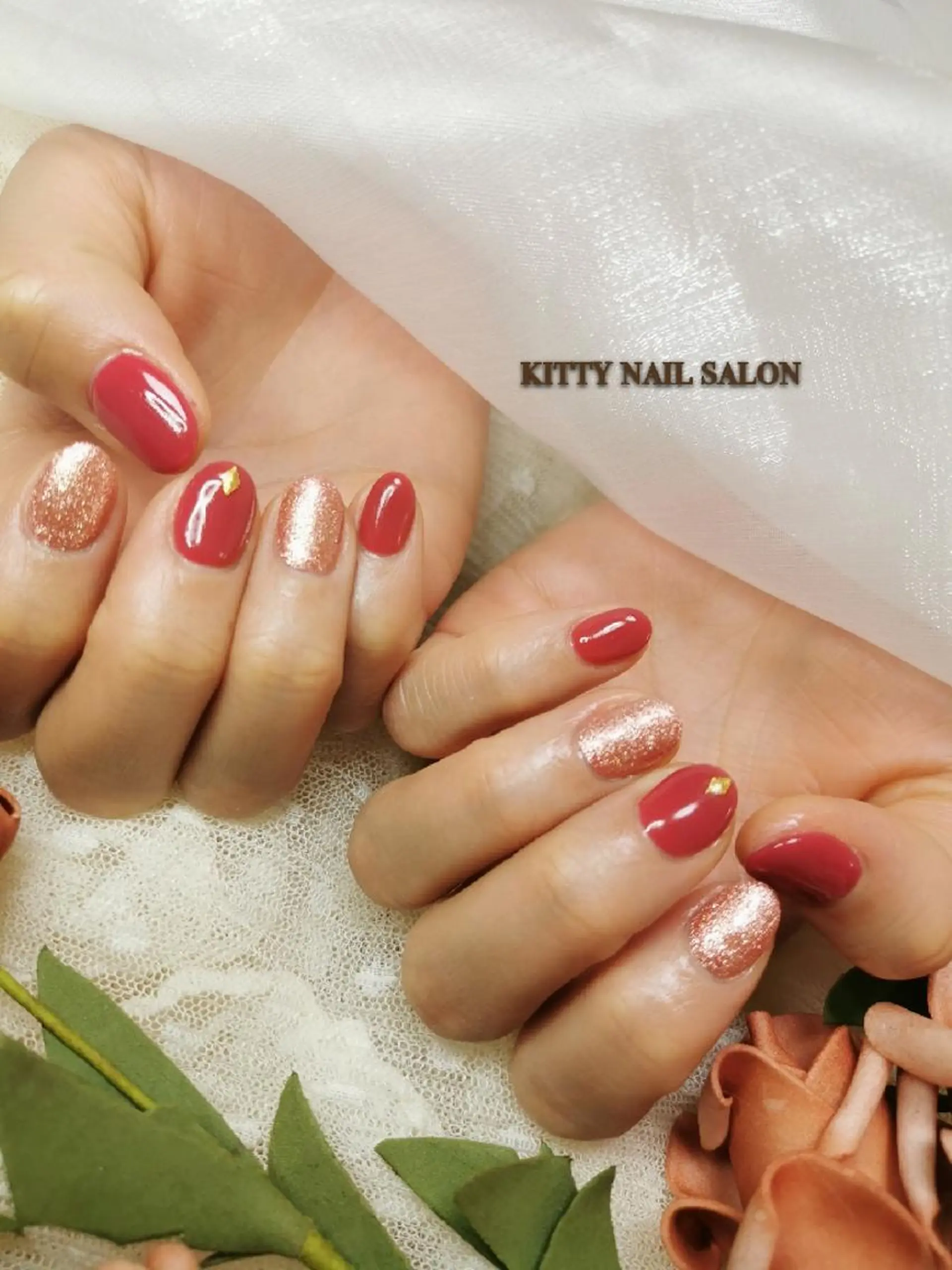 ネイル ハンドネイル kitty nail salonのネイルデザイン
