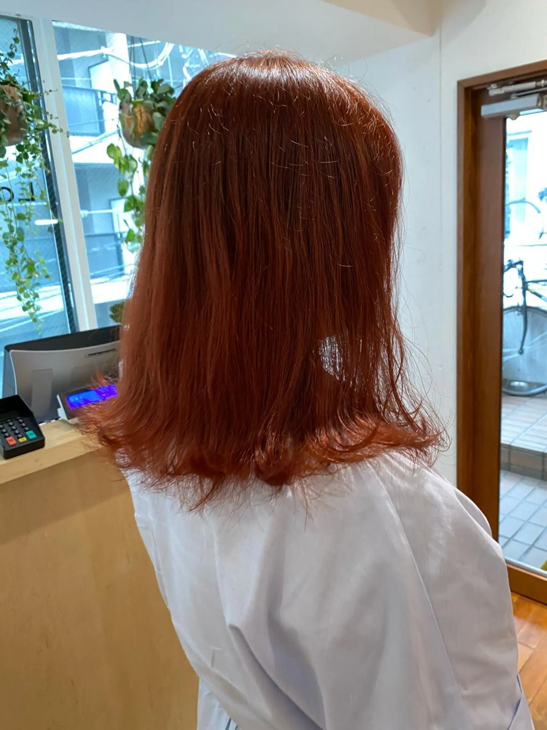 ミディアム カラー salowin三丁目所属・🟩ベージュ/ショー ト/ボブ🟩タカモリのヘアスタイル