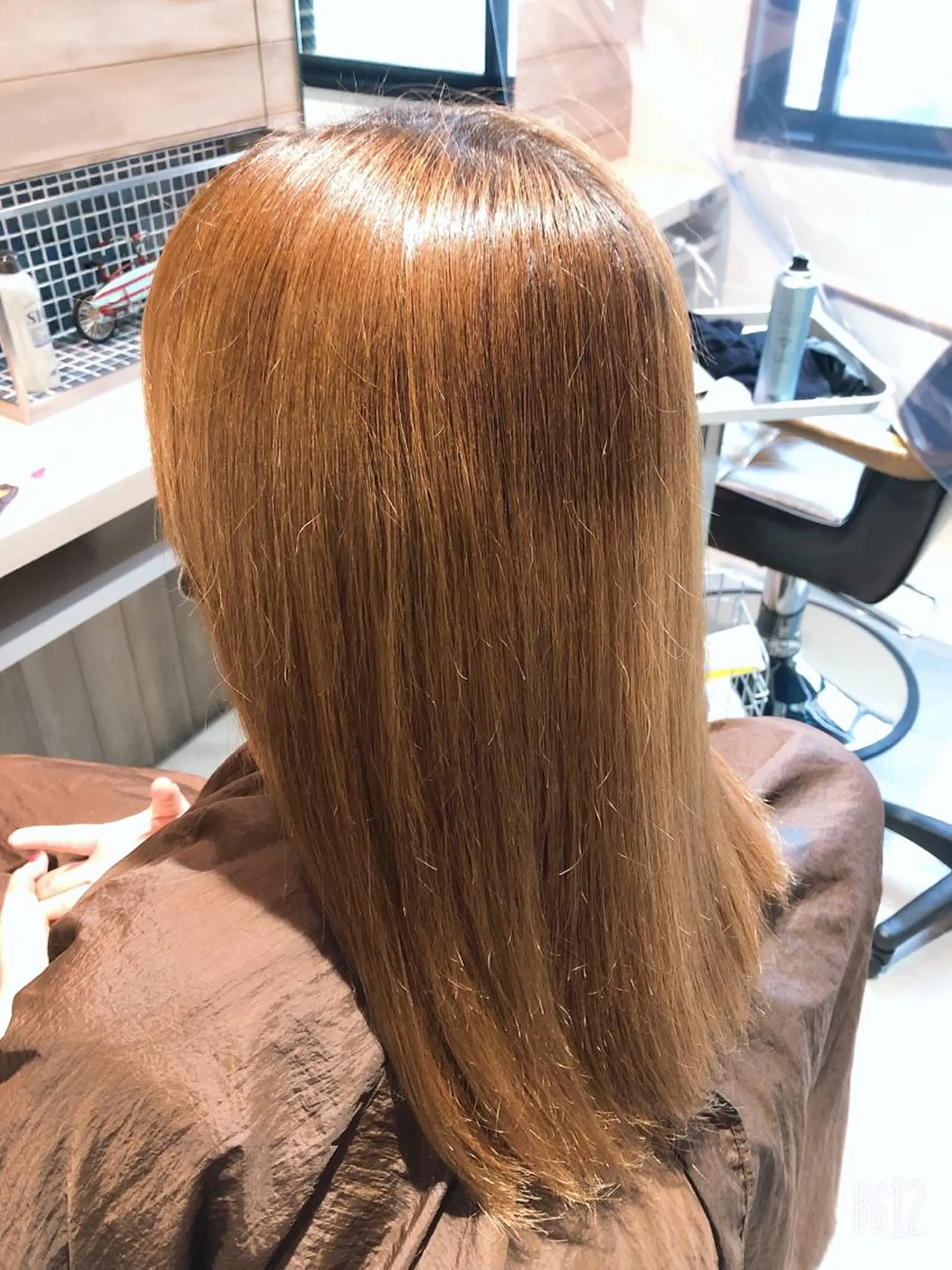 ロング トリートメント 酸熱トリートメント EARTH志木/佐藤 氷河のヘアスタイル