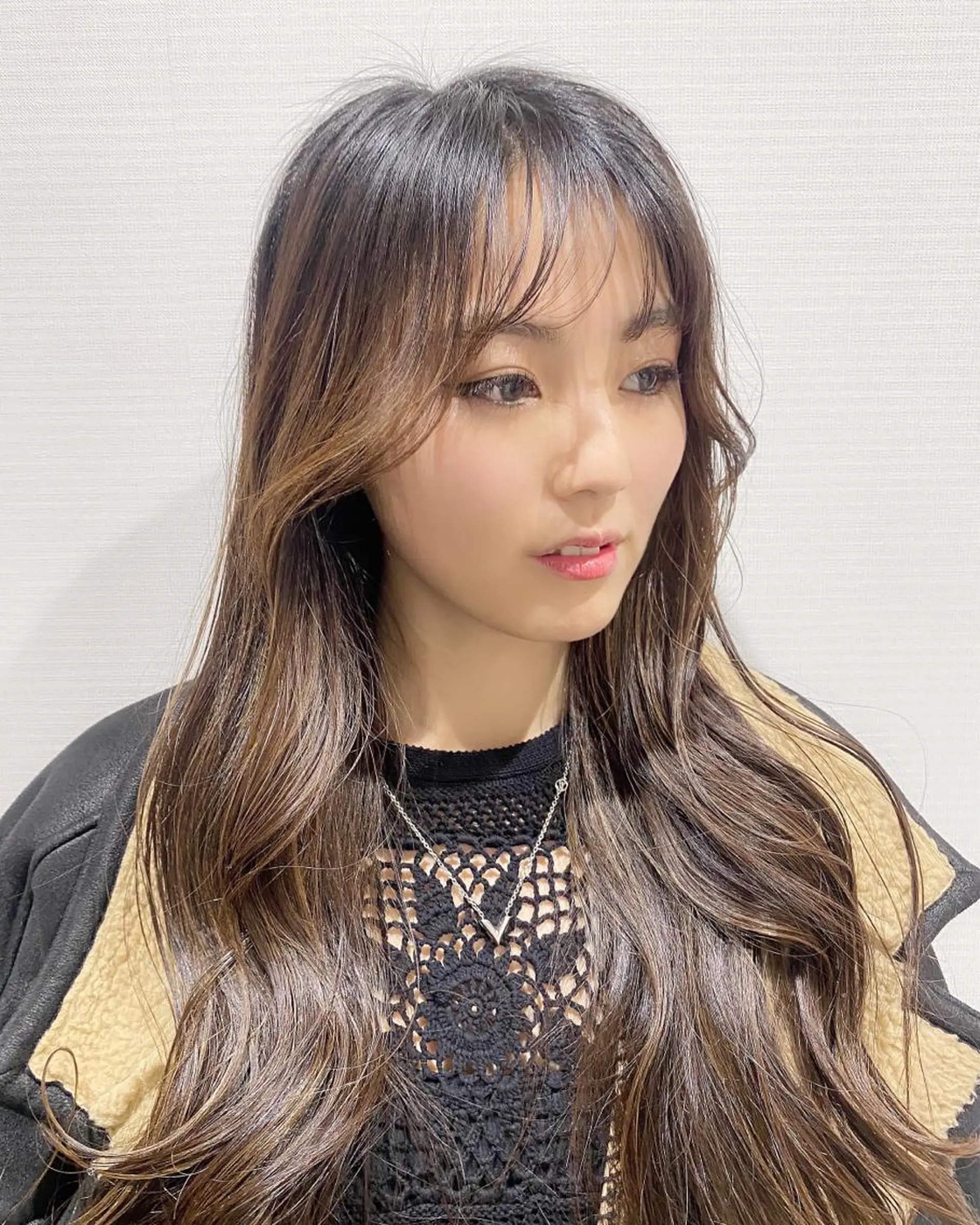 ロング カット トリートメント ヘッドスパ mina .のヘアスタイル