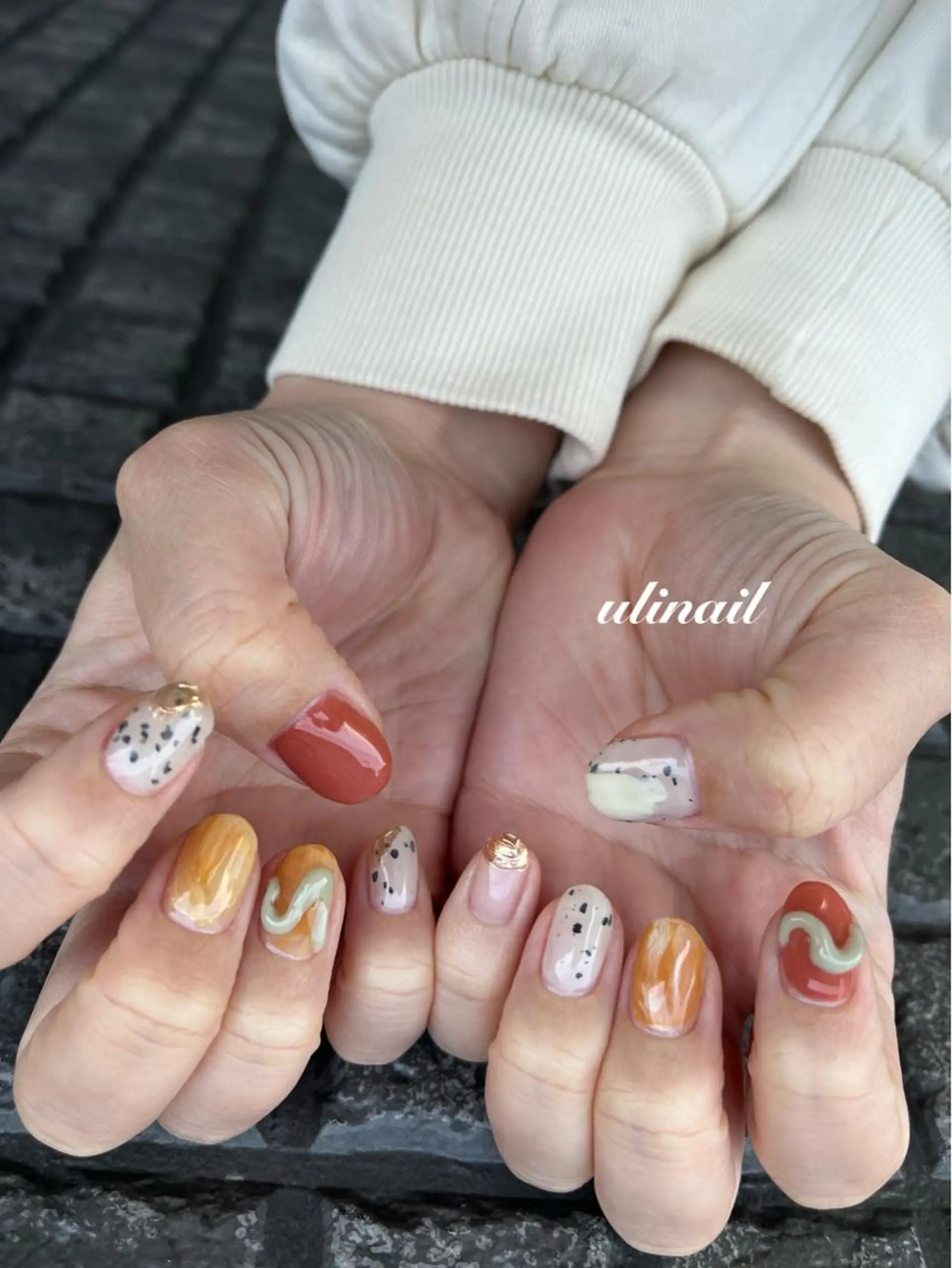 ネイル ハンドネイル ulinail （ウリネイル）のネイルデザイン