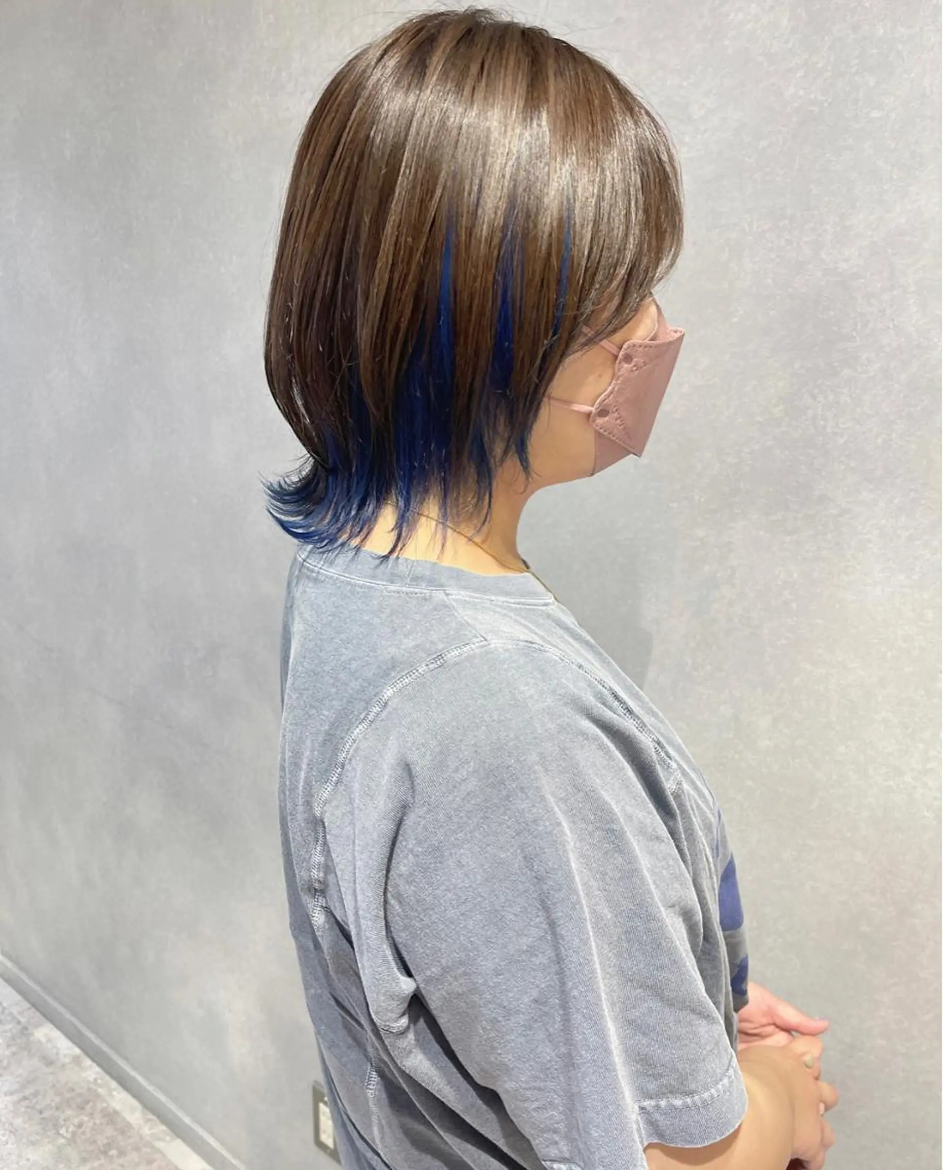 ショート カラー ブリーチ インナーカラー カット ヘアカラー 唐澤 千尋のマツエク・マツパデザイン