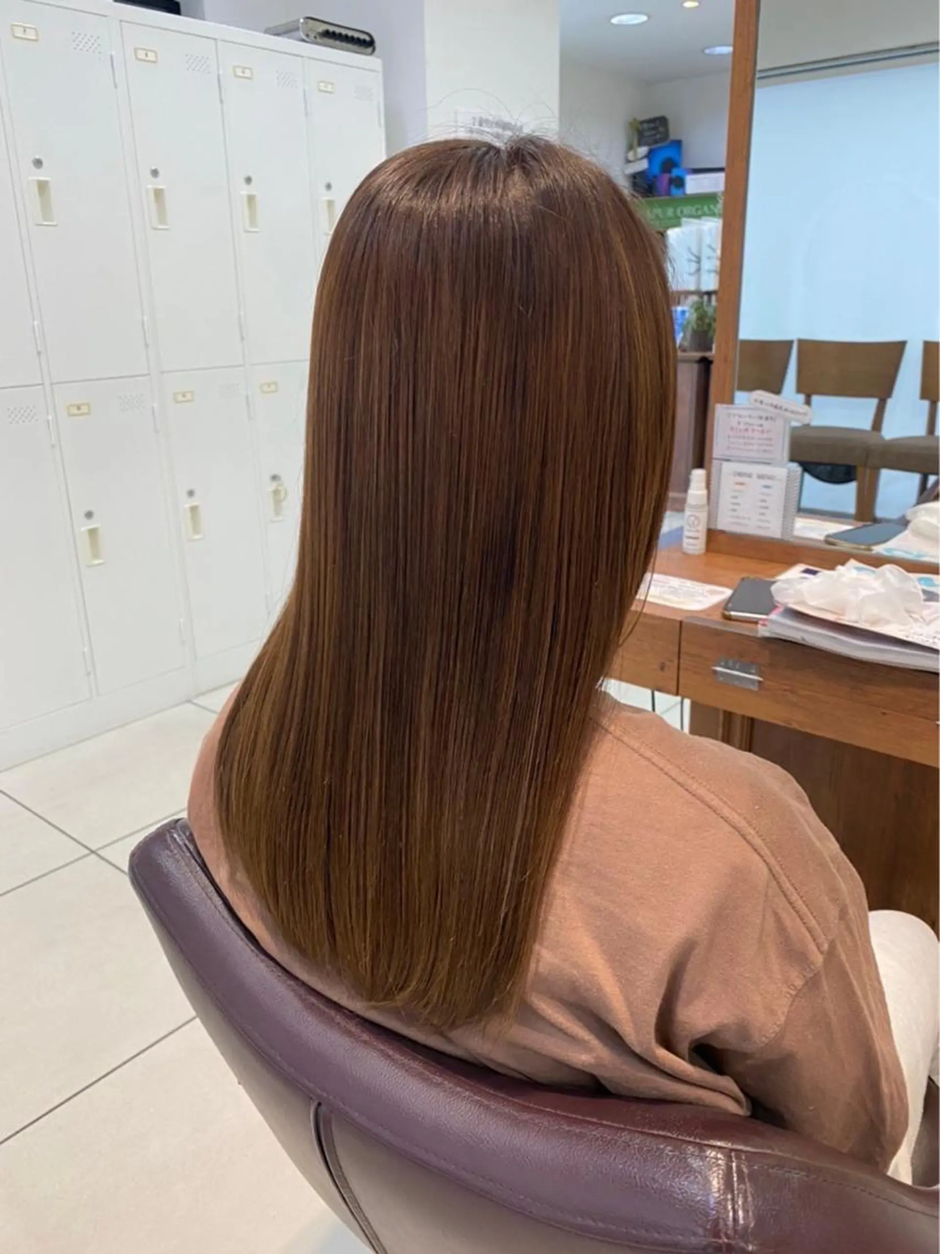 カット 縮毛矯正 Happiness 梅田茶屋町店所属・曽根 玲奈のヘアスタイル