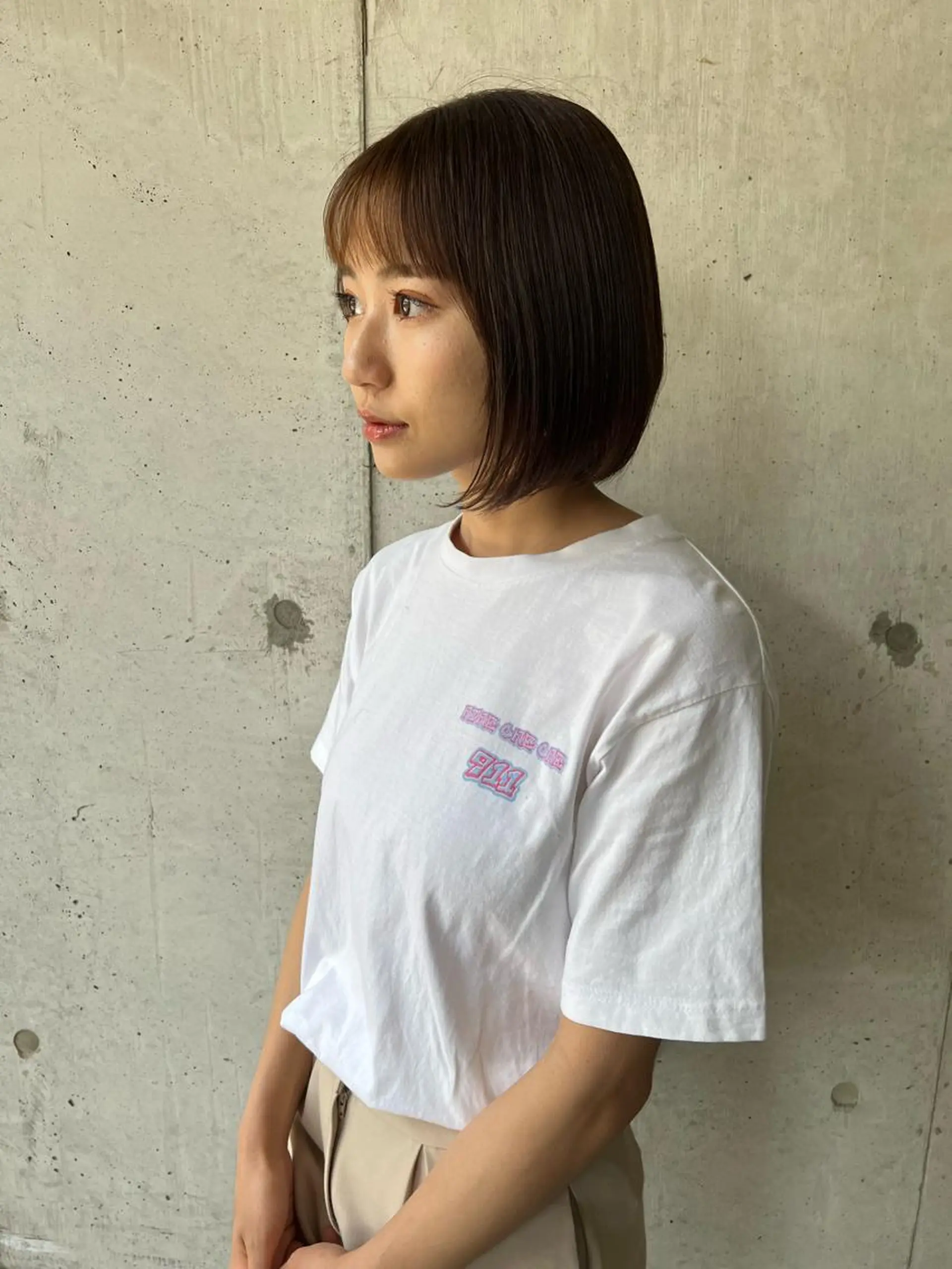 ショート カット ヘアカラー トリートメント CHAINON 木原崇了のヘアスタイル